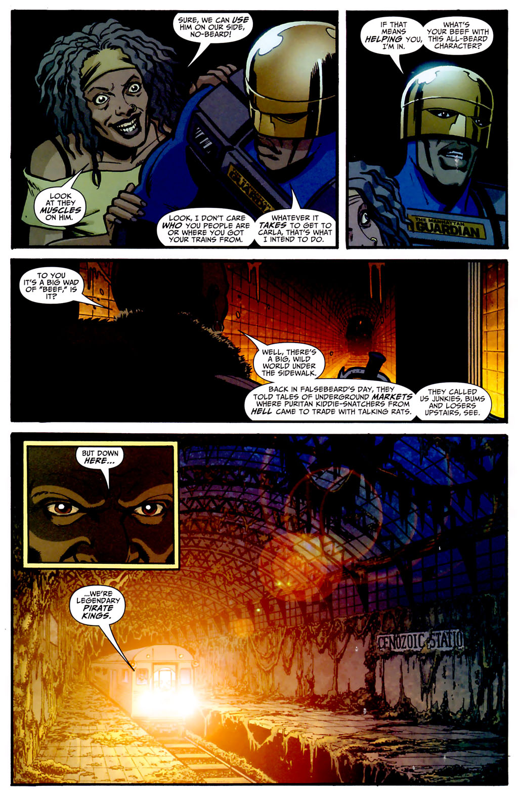 Read online Seven Soldiers: Guardian comic -  Issue #2 - 8