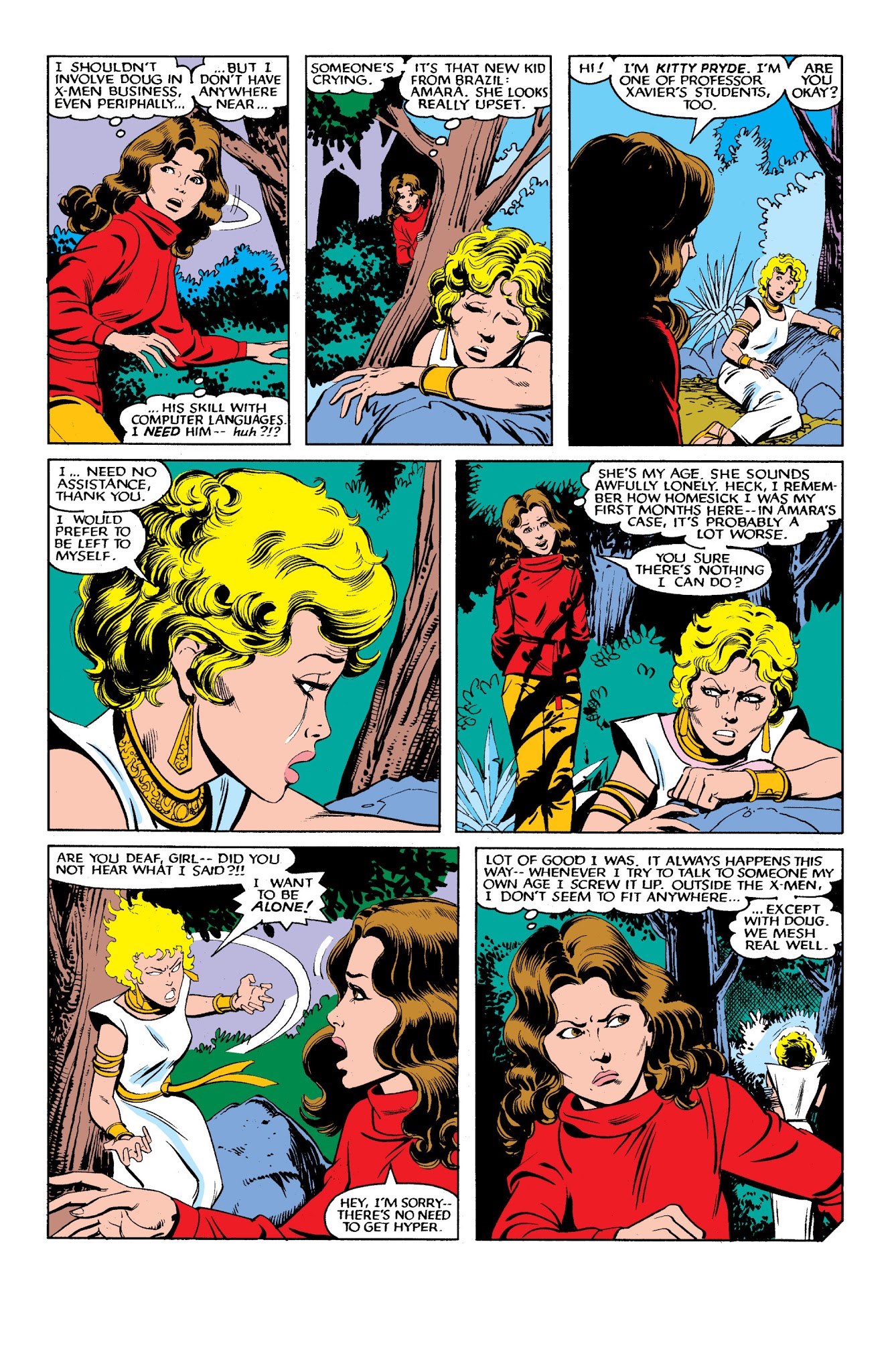 Read online New Mutants Classic comic -  Issue # TPB 2 - 129
