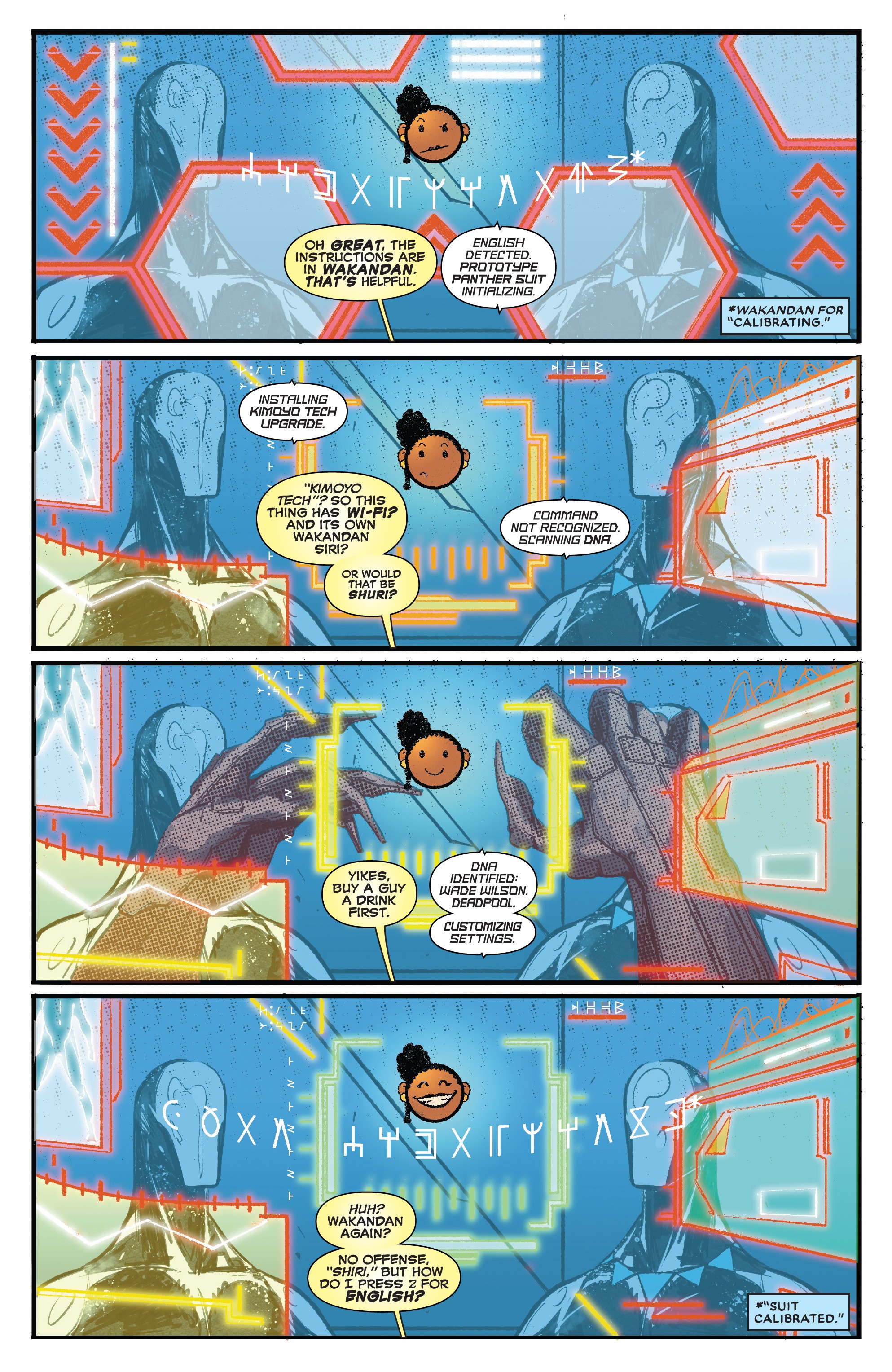 Read online Black Panther vs Deadpool comic -  Issue #4 - 15