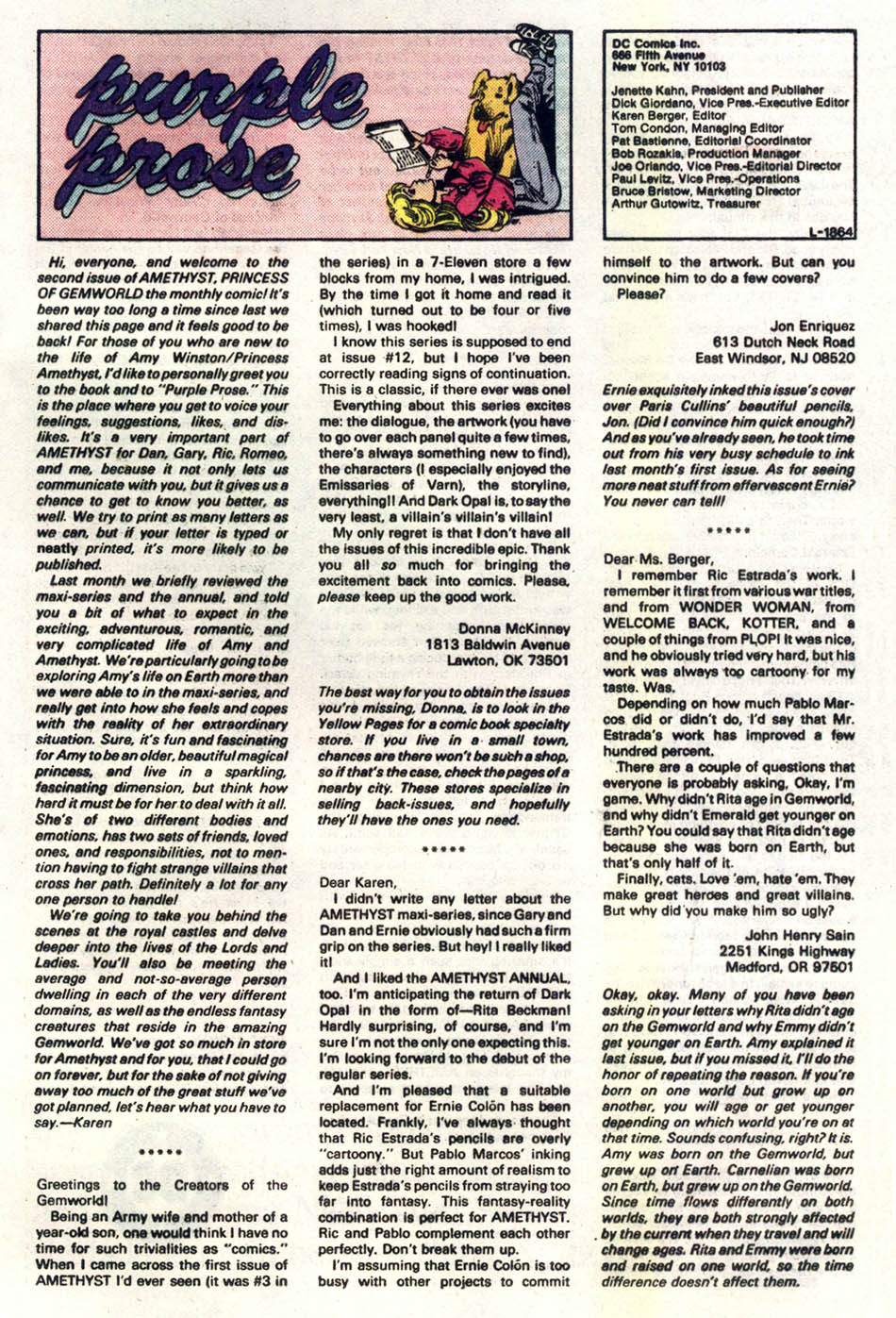 Read online Amethyst (1985) comic -  Issue #2 - 25