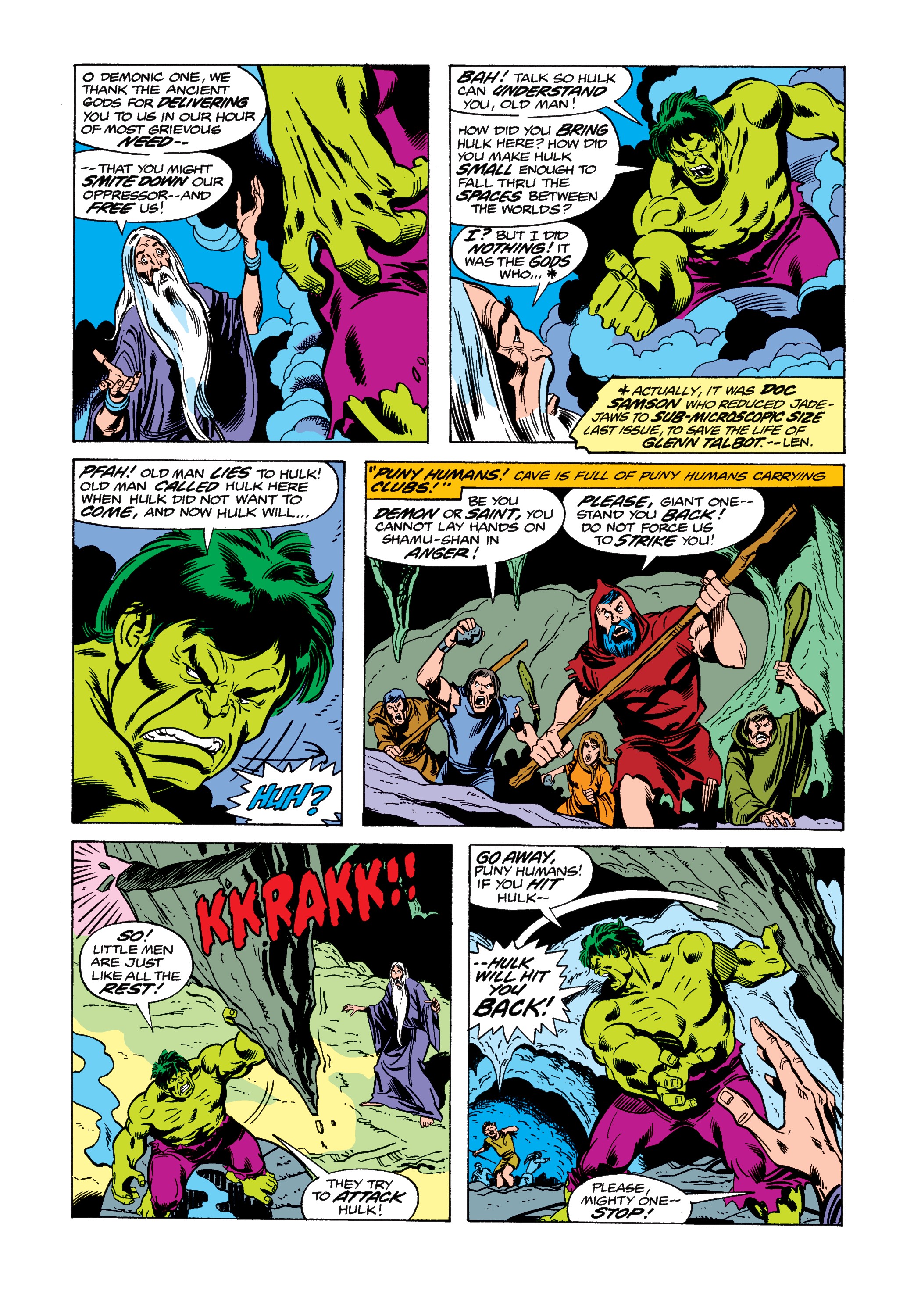 Read online Marvel Masterworks: The Incredible Hulk comic -  Issue # TPB 12 (Part 2) - 21
