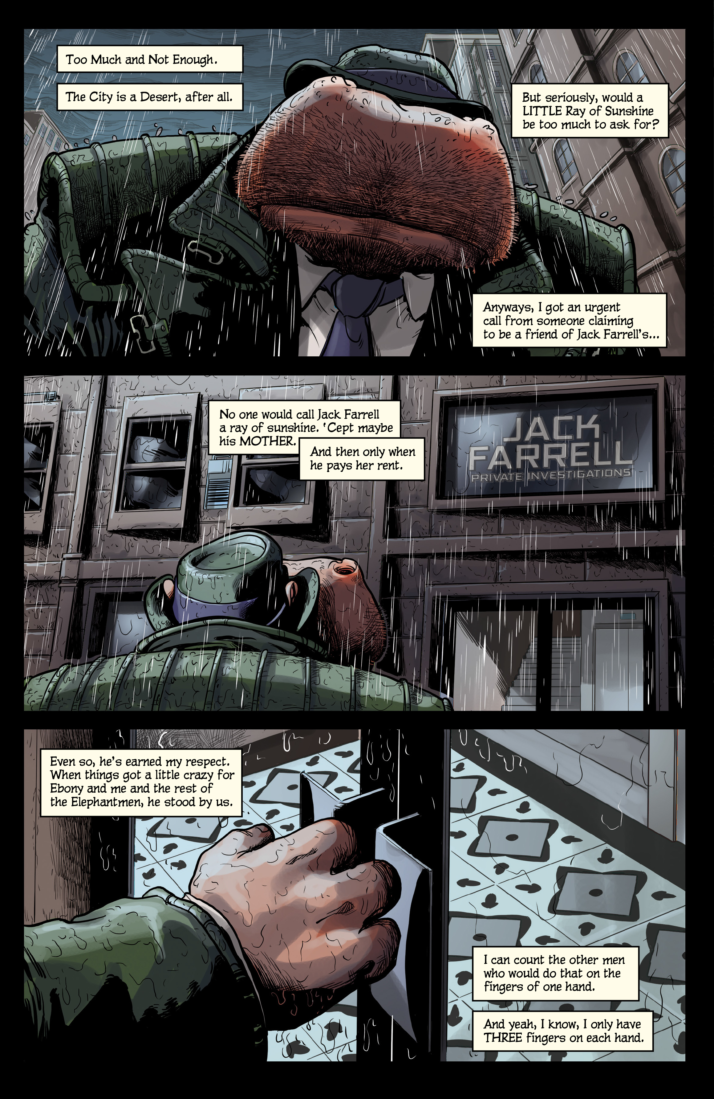 Read online Elephantmen comic -  Issue #70 - 4