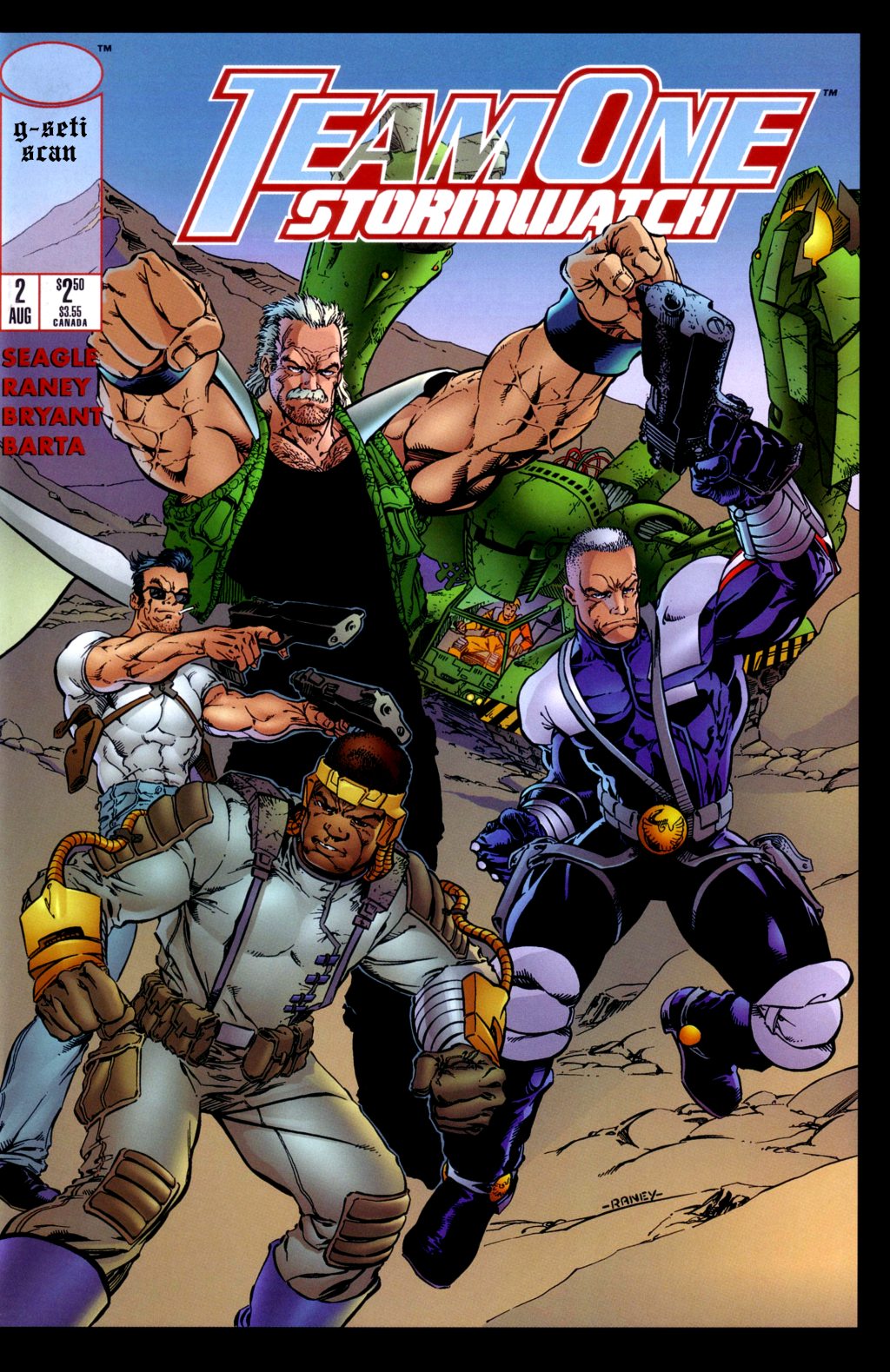 Read online Team One: Stormwatch comic -  Issue #2 - 1