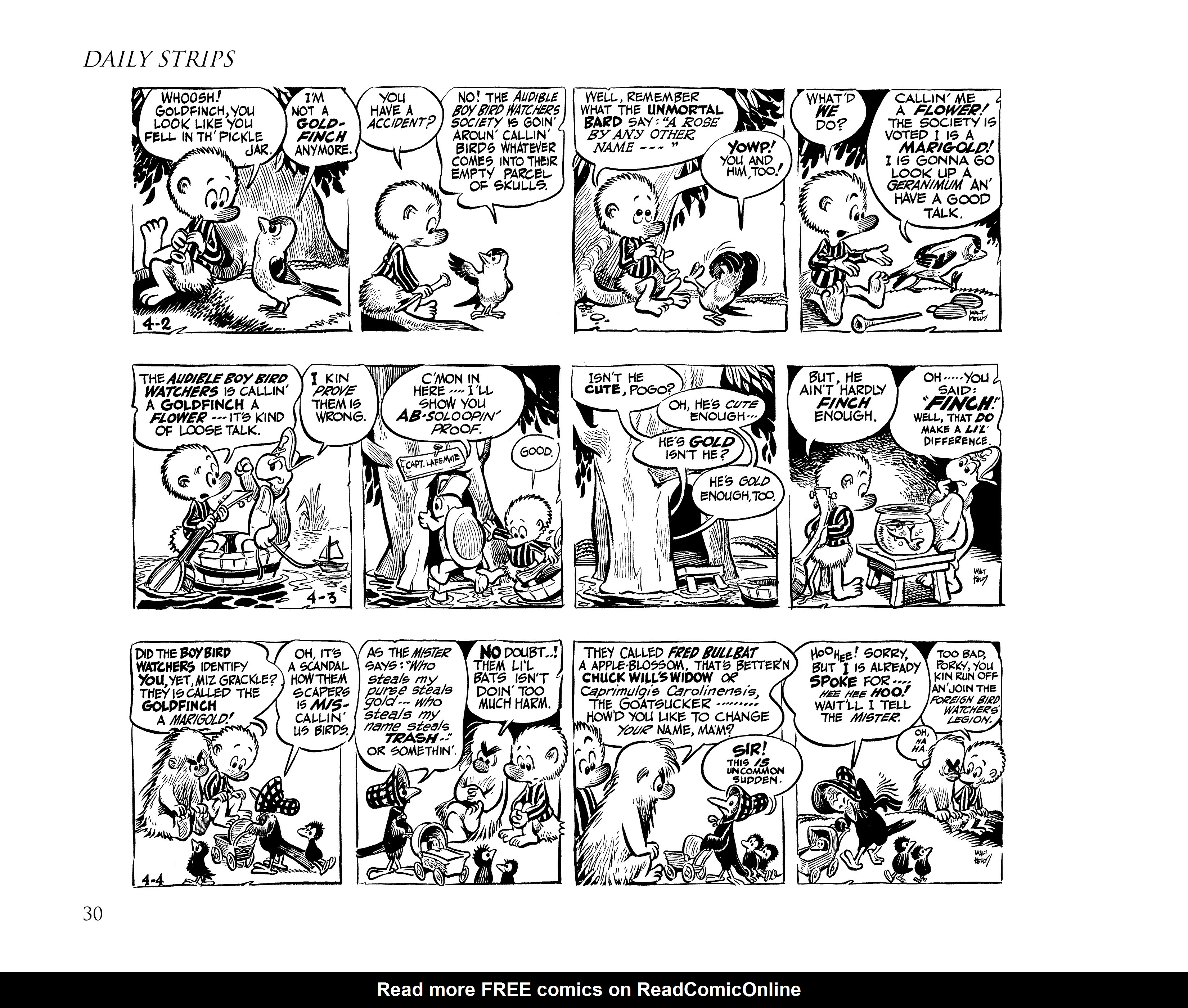 Read online Pogo by Walt Kelly: The Complete Syndicated Comic Strips comic -  Issue # TPB 2 (Part 1) - 48