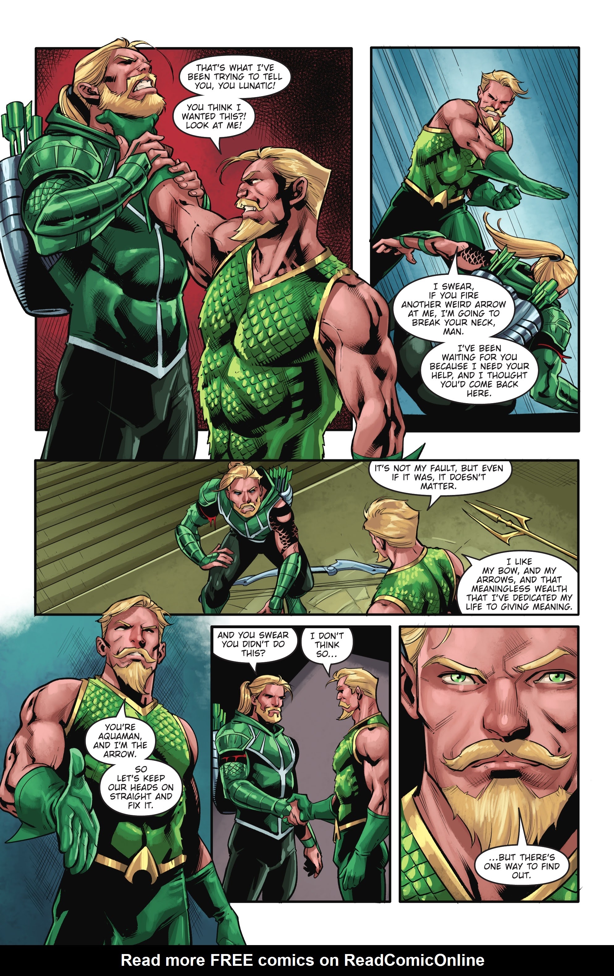 Read online Aquaman/Green Arrow - Deep Target comic -  Issue #1 - 23