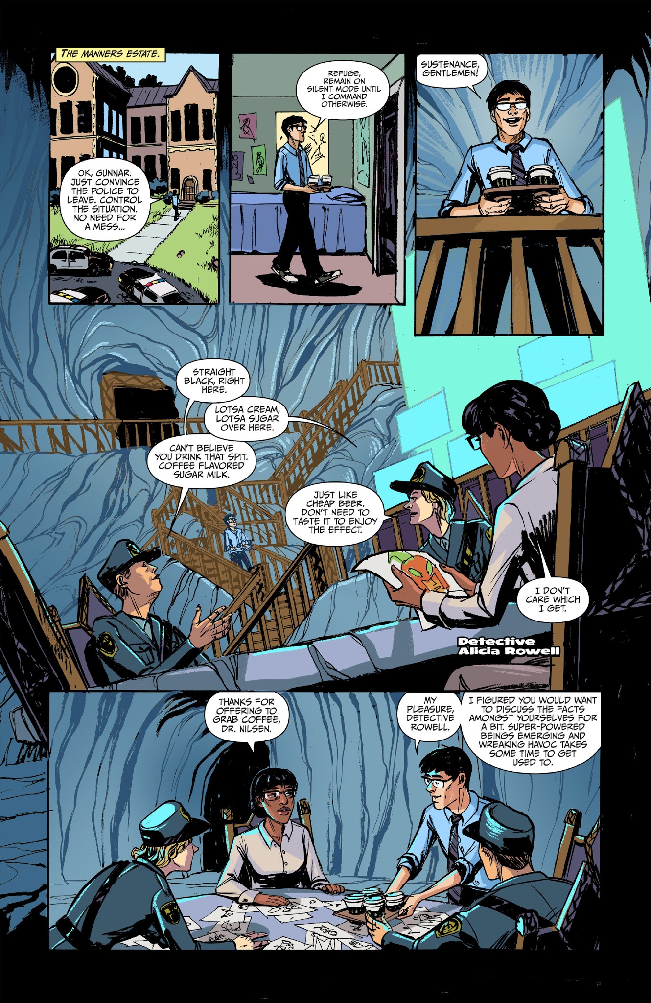 Read online The Pantheon Project comic -  Issue #3 - 9