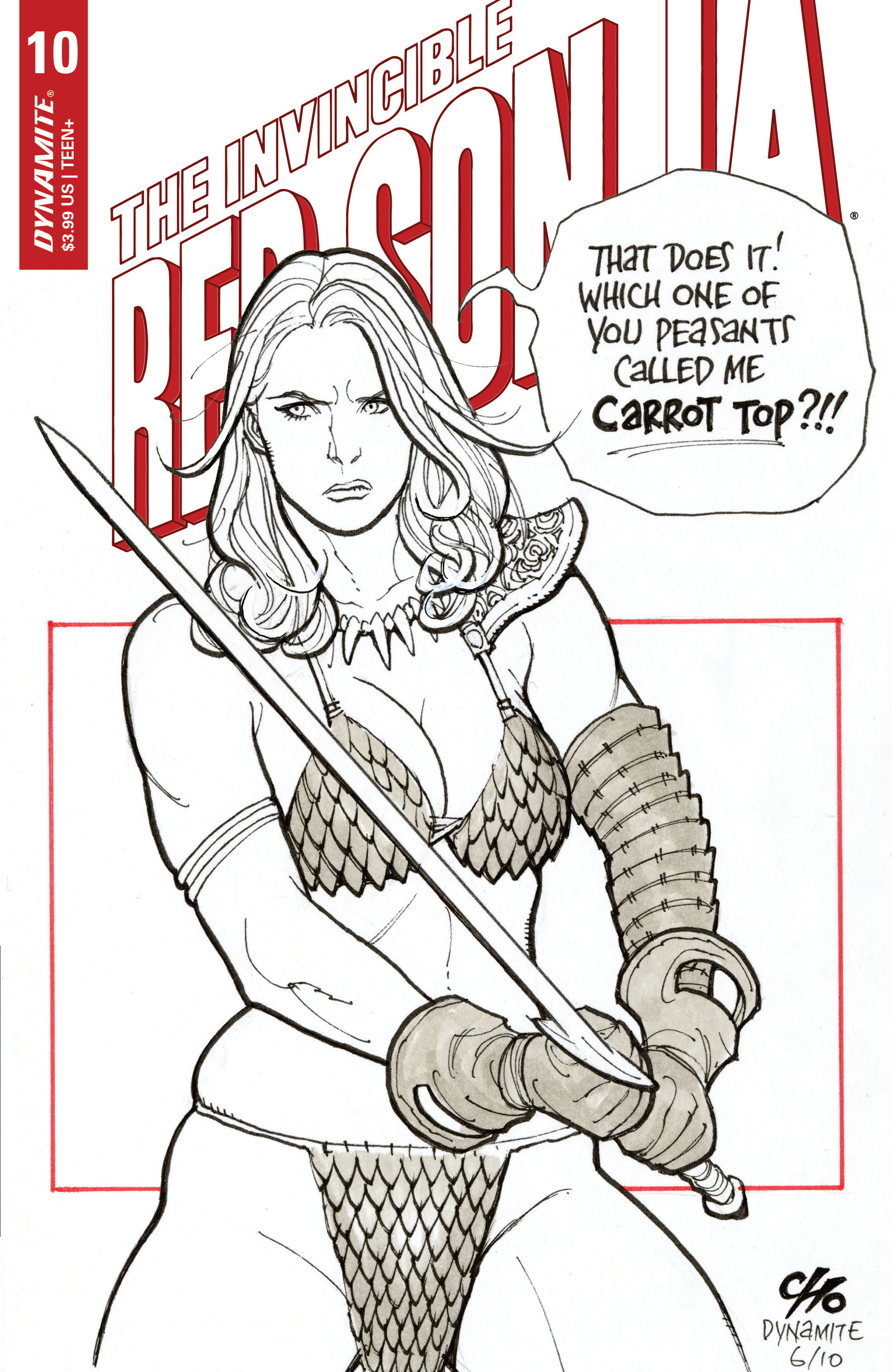 Read online The Invincible Red Sonja comic -  Issue #10 - 4