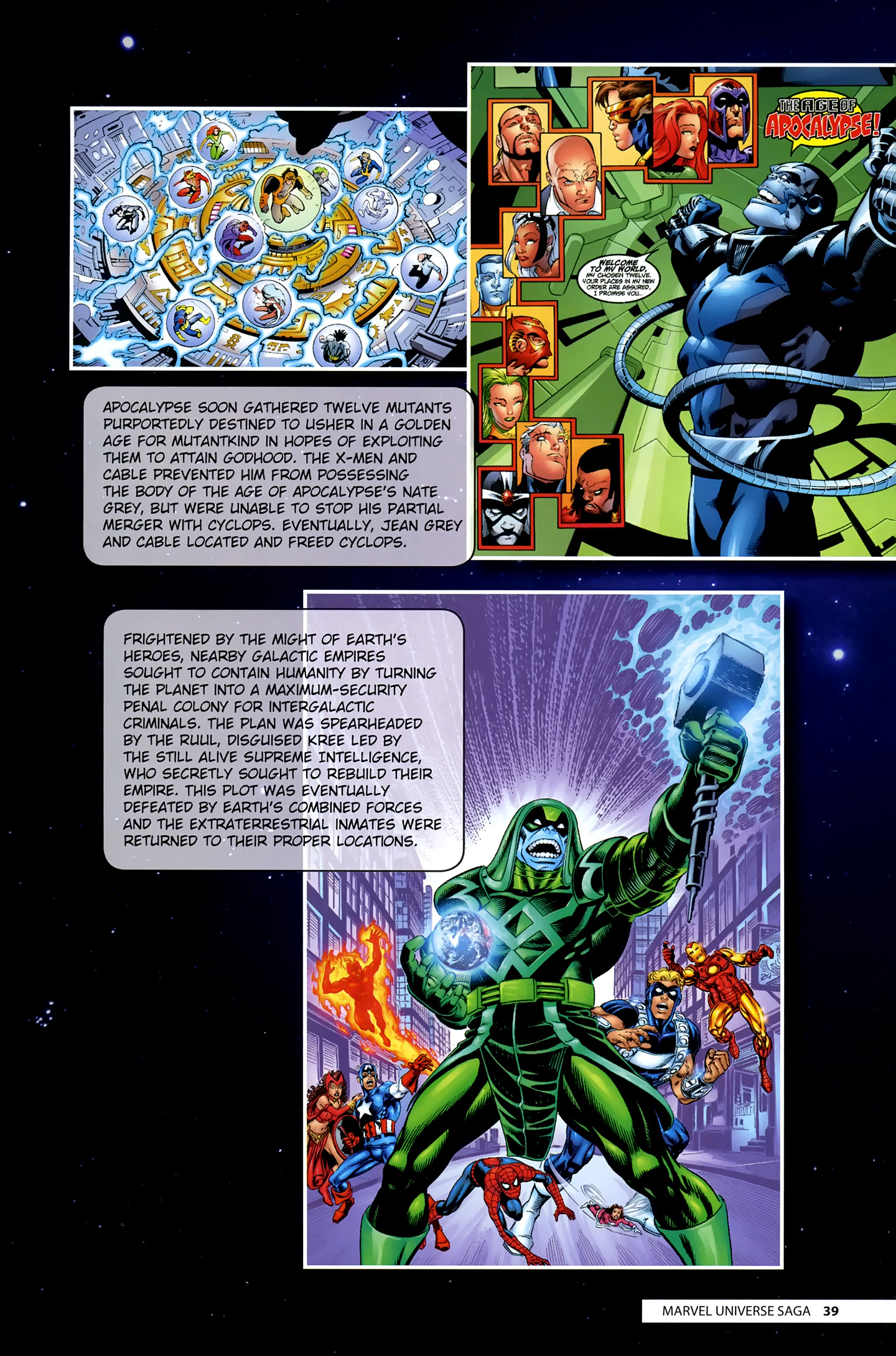 Read online History of the Marvel Universe (2012) comic -  Issue # Full - 38