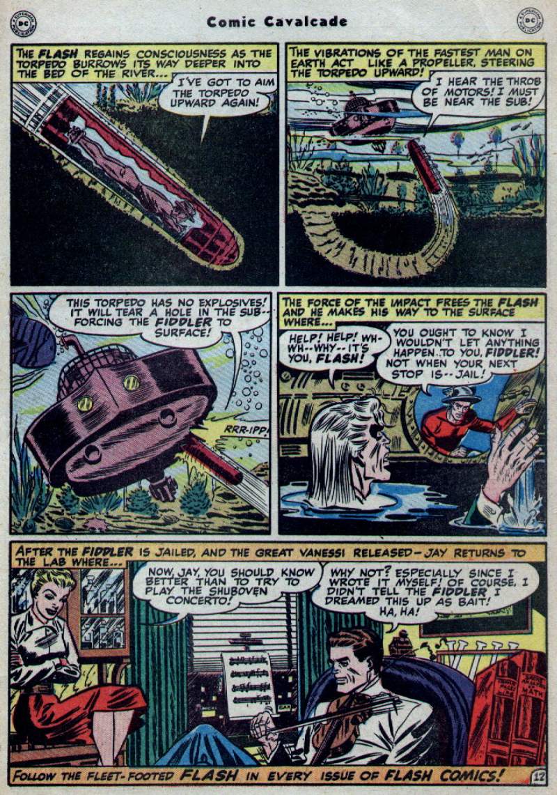 Read online Comic Cavalcade comic -  Issue #28 - 73