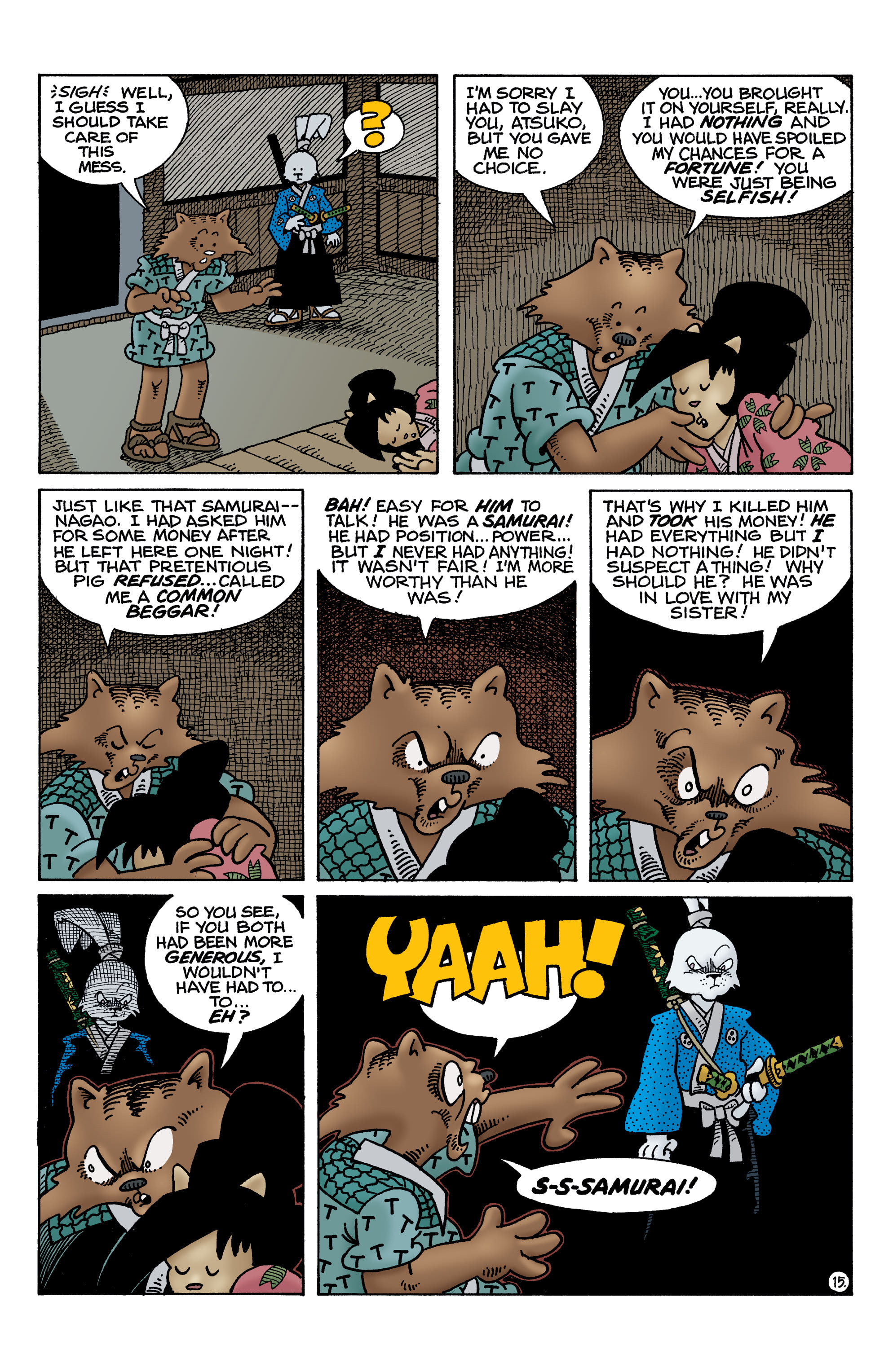 Read online Usagi Yojimbo: Lone Goat and Kid comic -  Issue #1 - 17