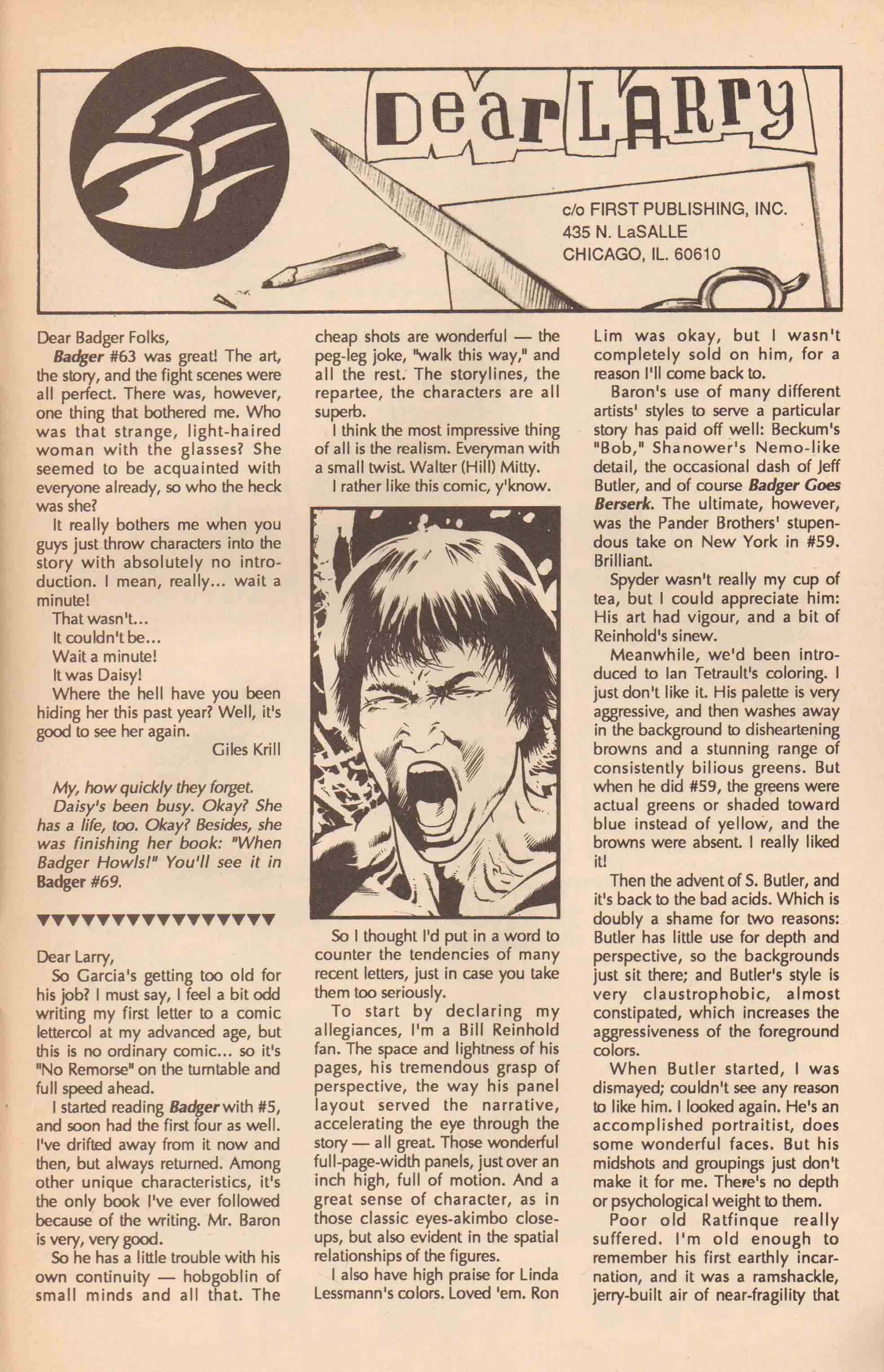 Read online The Badger comic -  Issue #65 - 33