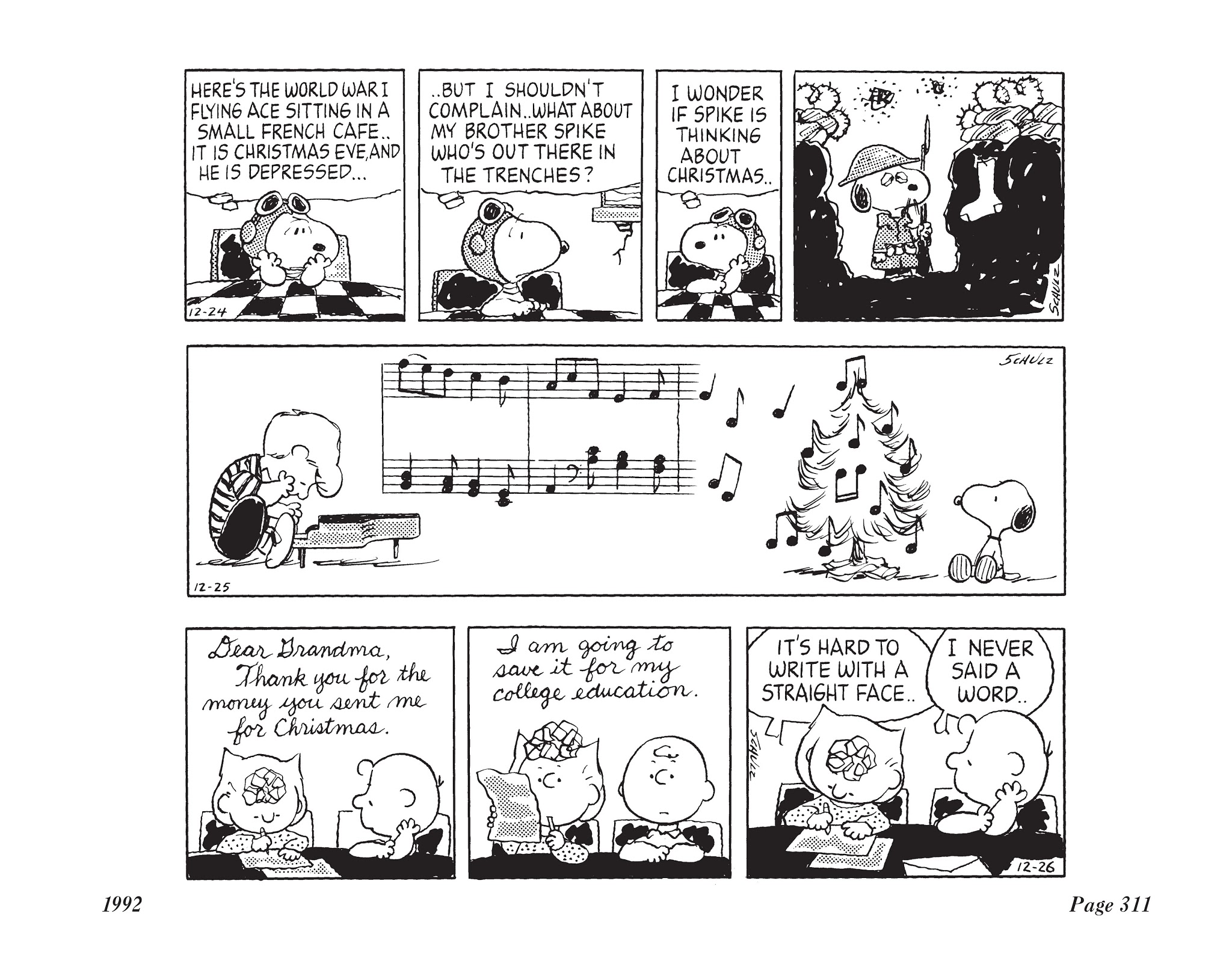 Read online The Complete Peanuts comic -  Issue # TPB 21 - 325