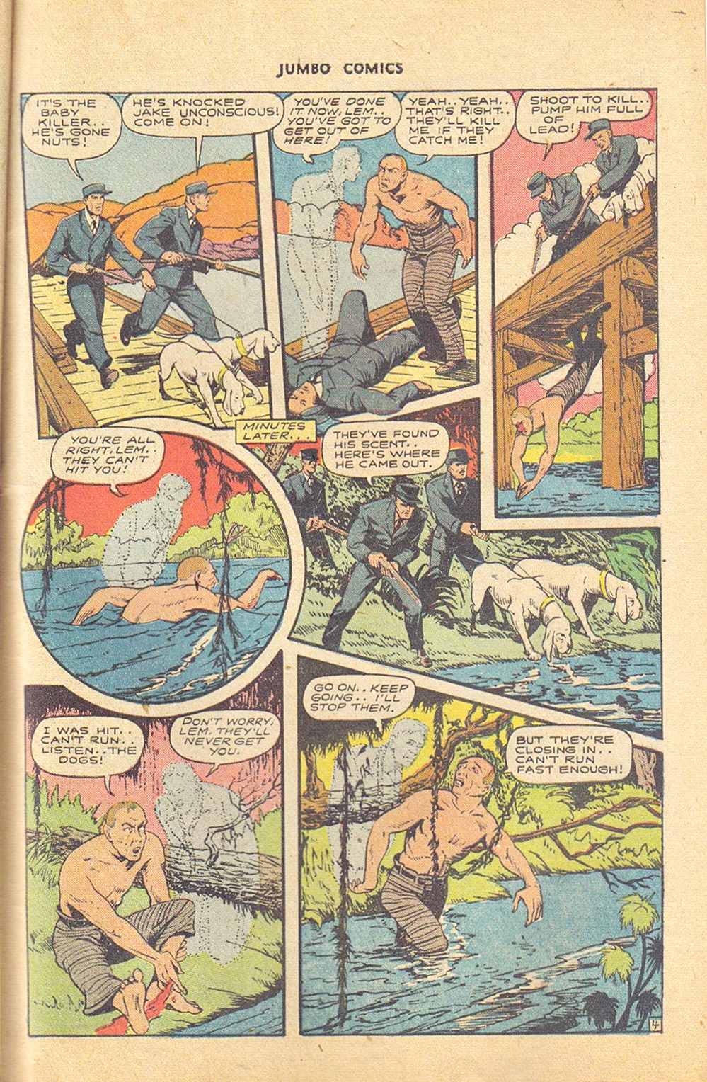 Read online Jumbo Comics comic -  Issue #74 - 45