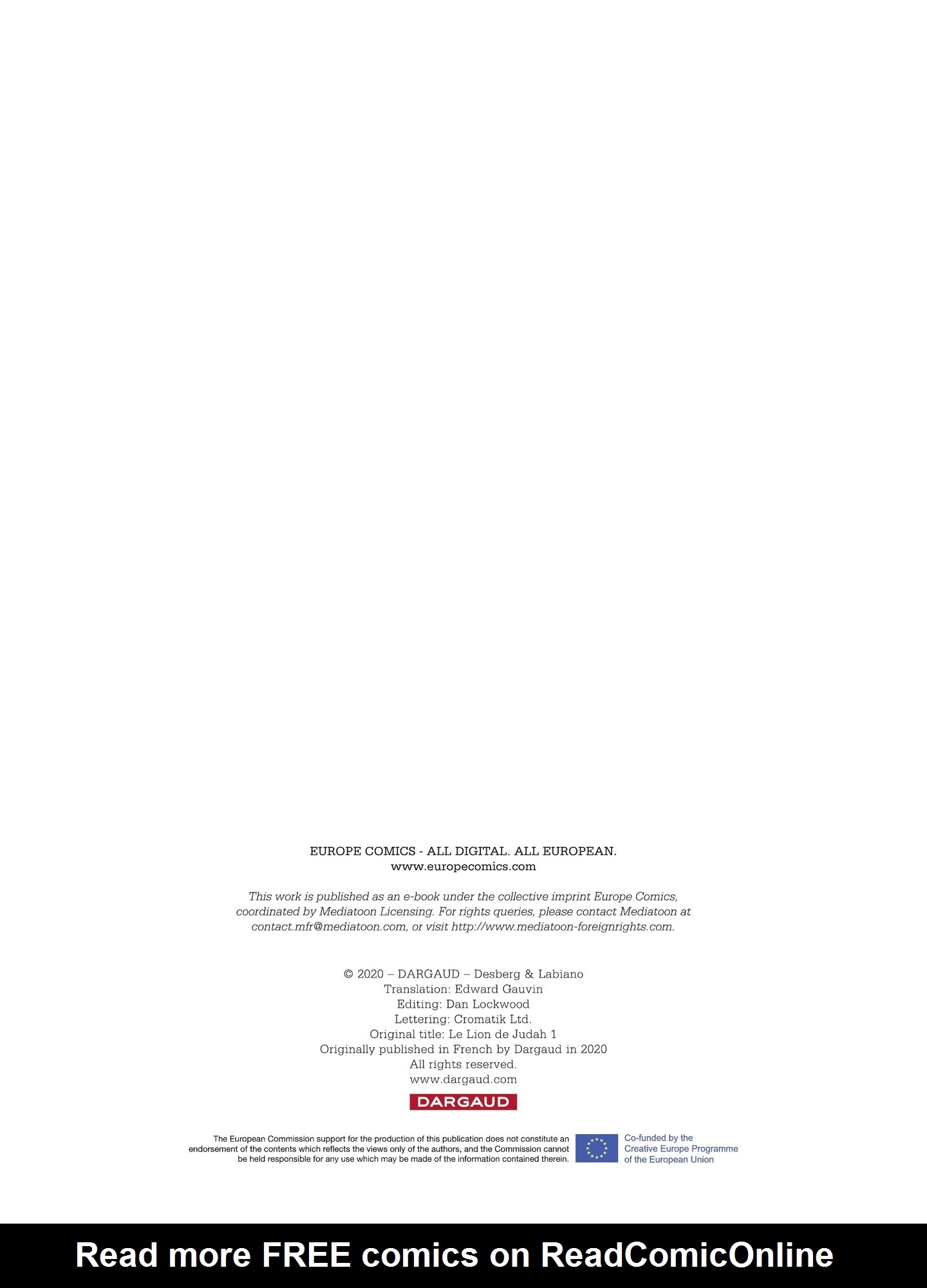 Read online The Lion of Judah comic -  Issue #1 - 60