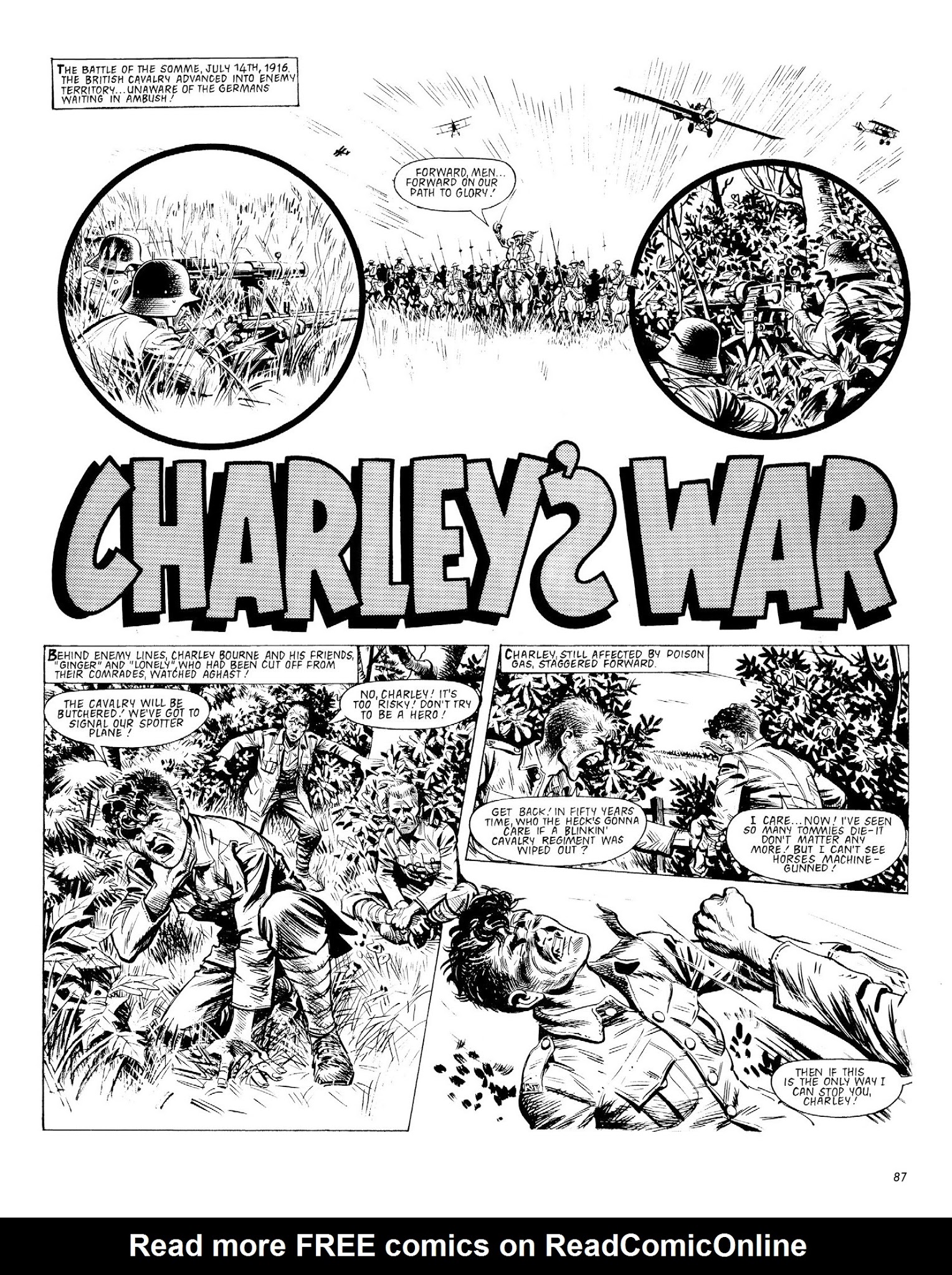 Read online Charley's War: The Definitive Collection comic -  Issue # TPB - 87