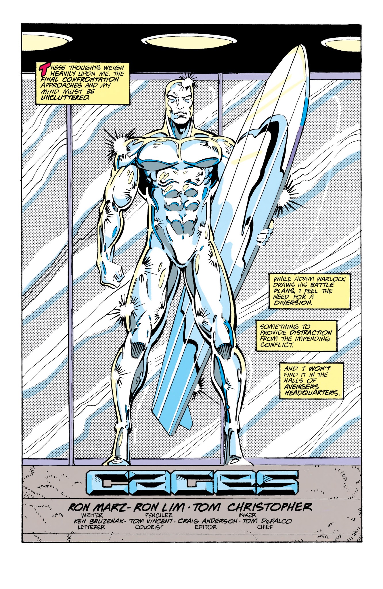 Read online Silver Surfer Epic Collection comic -  Issue # TPB 7 - 136