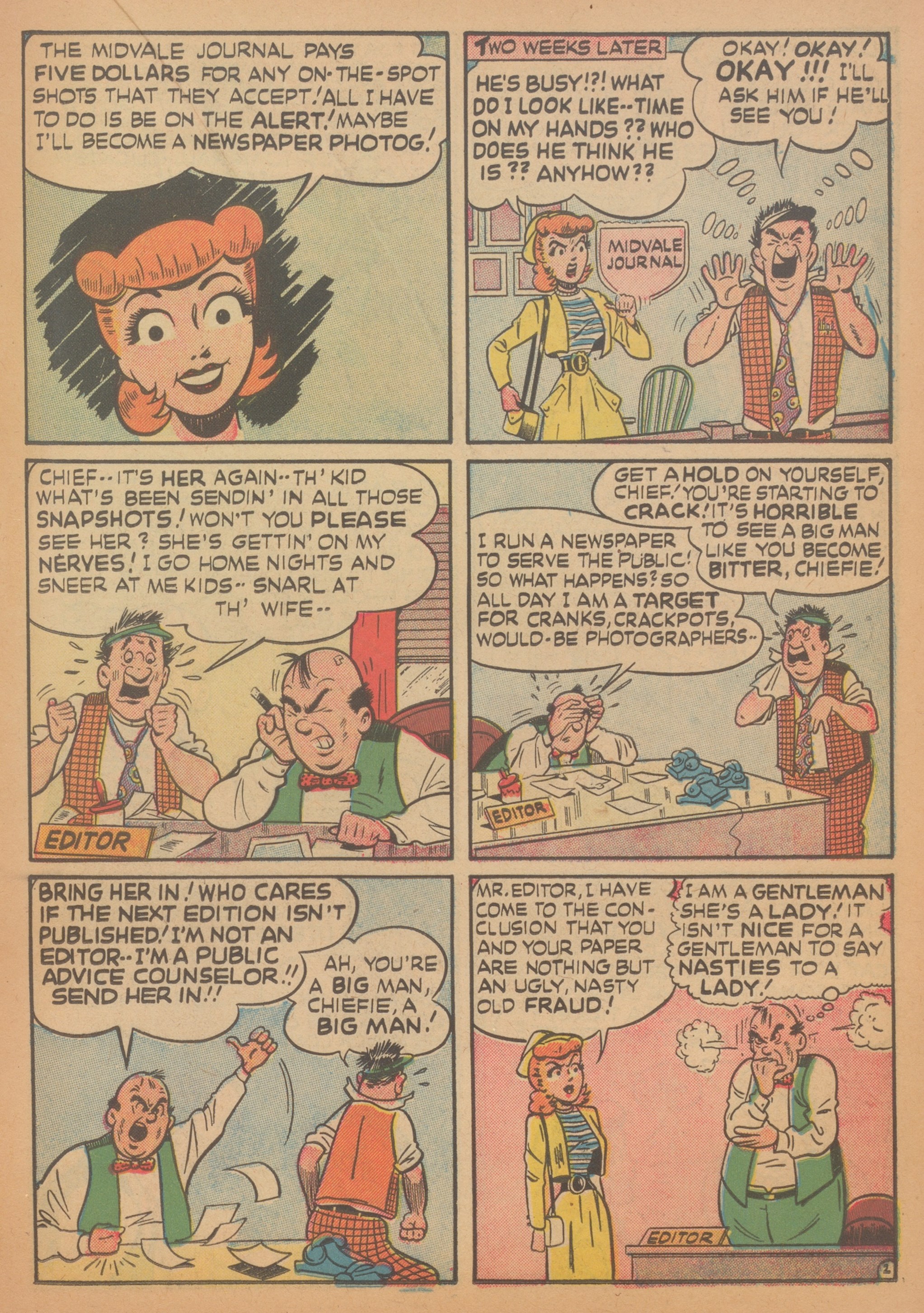 Read online Suzie Comics comic -  Issue #77 - 27