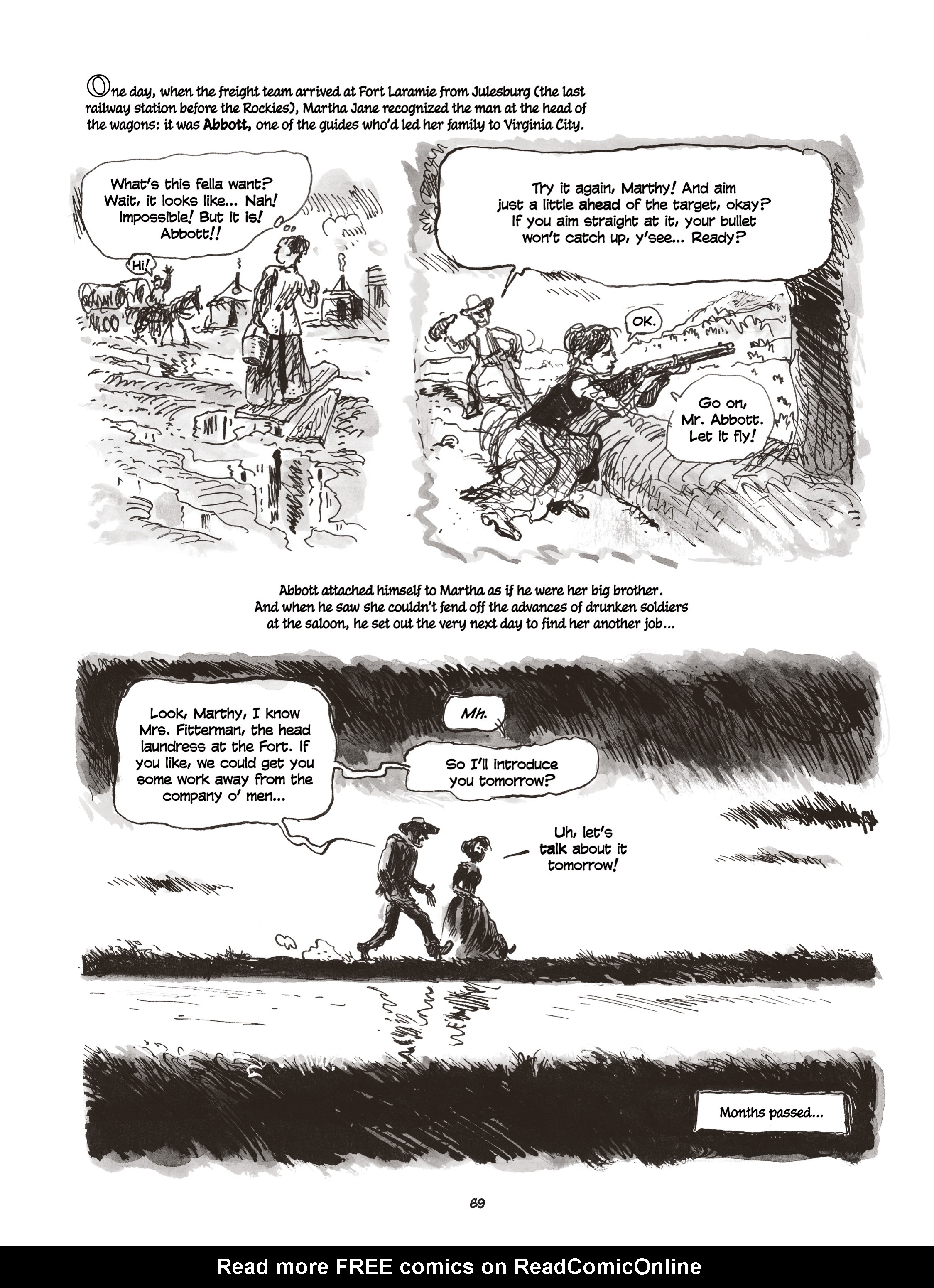Read online Calamity Jane: The Calamitous Life of Martha Jane Cannary comic -  Issue # TPB (Part 1) - 68