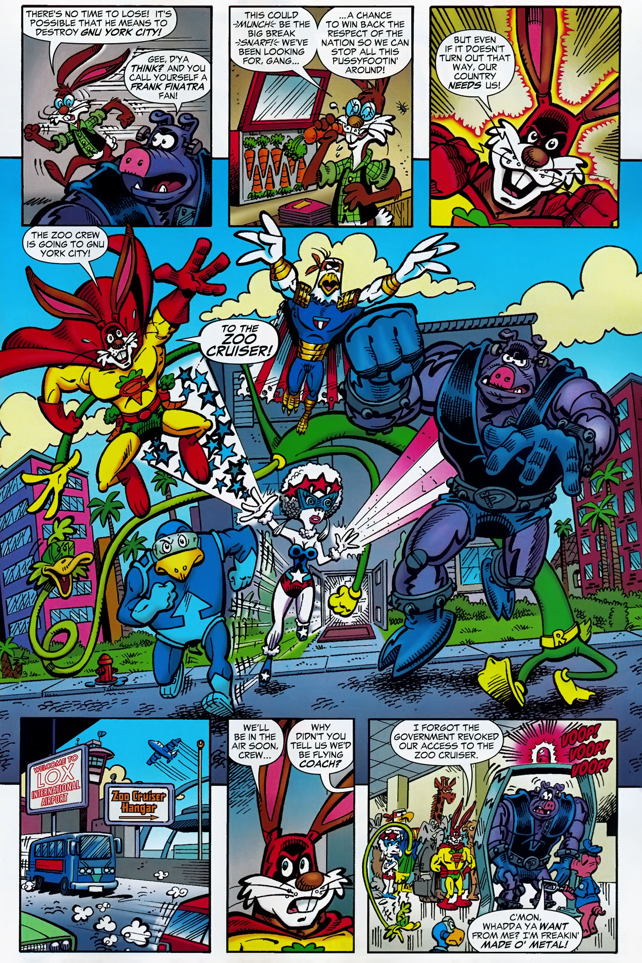 Read online Captain Carrot and the Final Ark comic -  Issue #1 - 17
