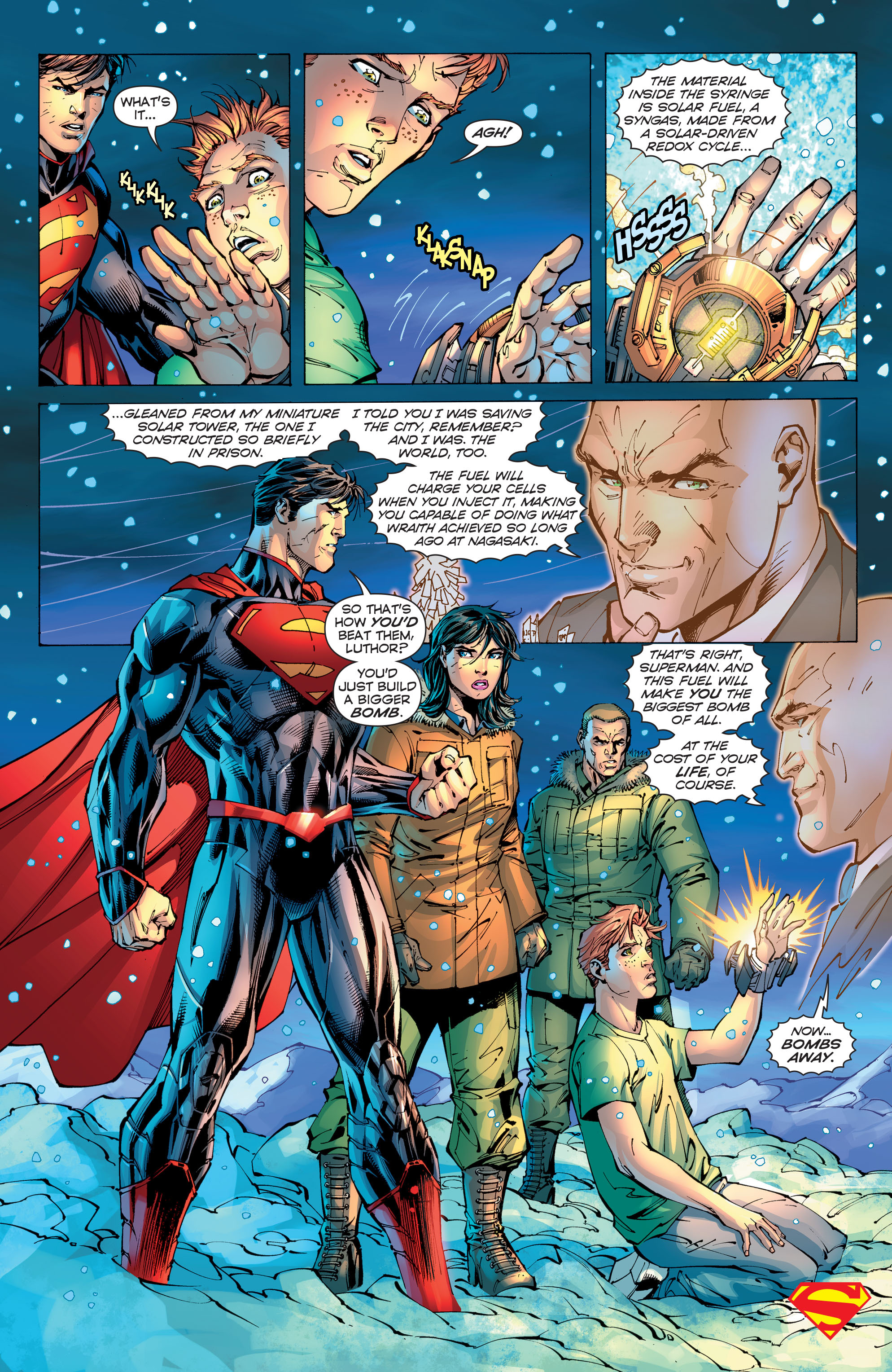 Read online Superman Unchained (2013) comic -  Issue #8 - 27