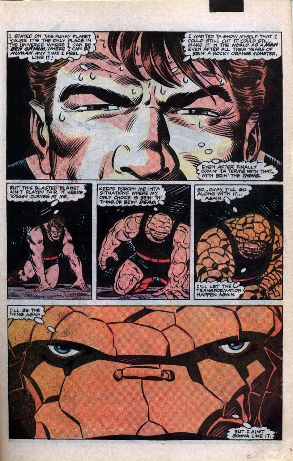 Read online The Thing comic -  Issue #13 - 19