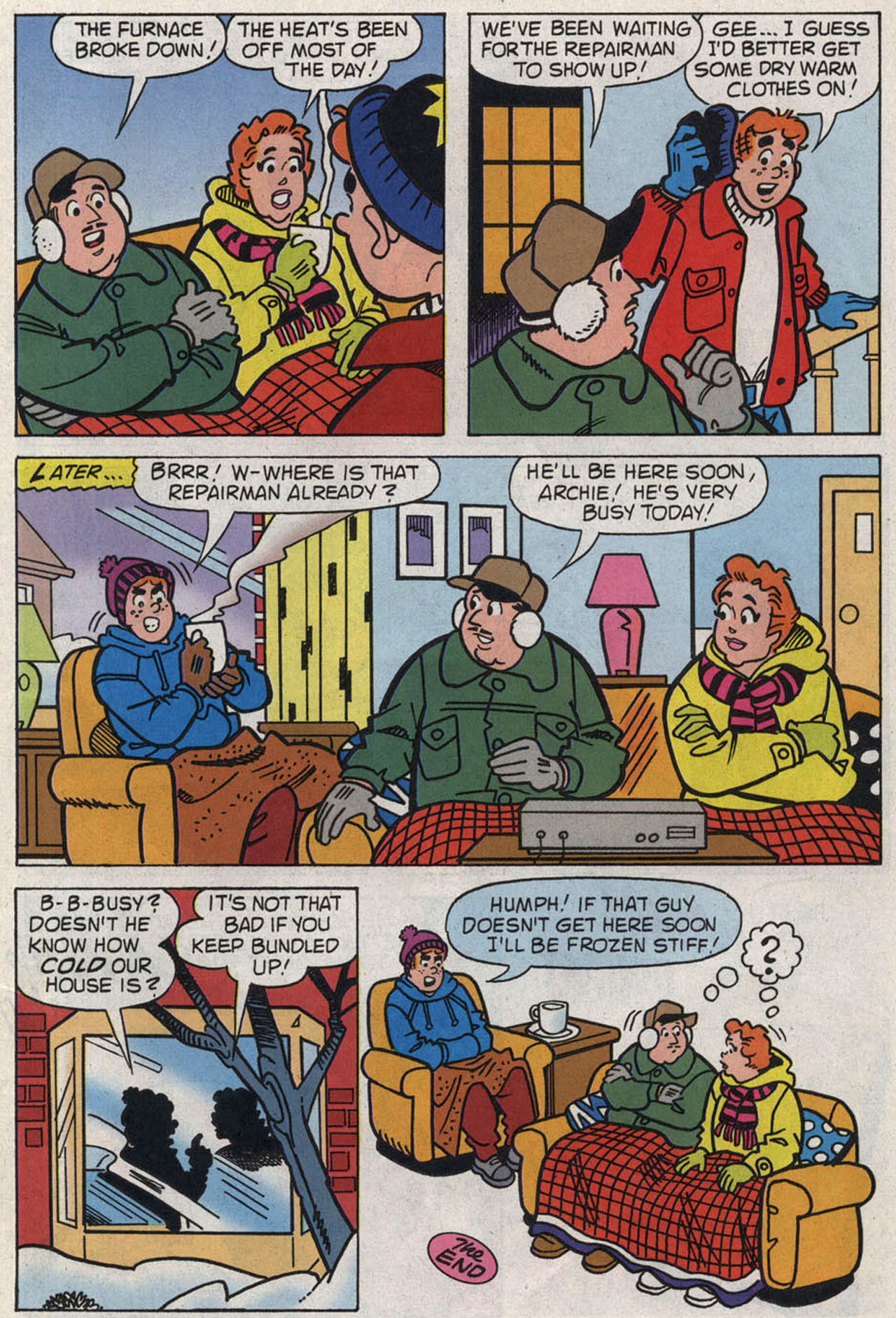 Read online Archie (1960) comic -  Issue #446 - 7