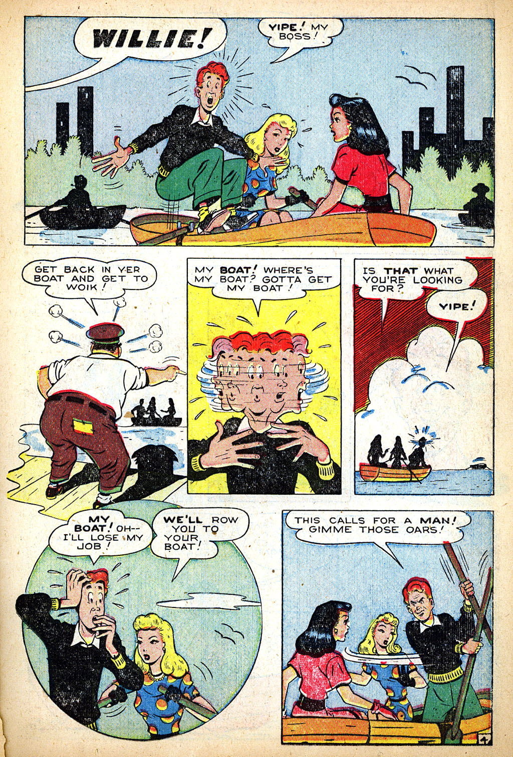 Read online Willie Comics (1946) comic -  Issue #7 - 15