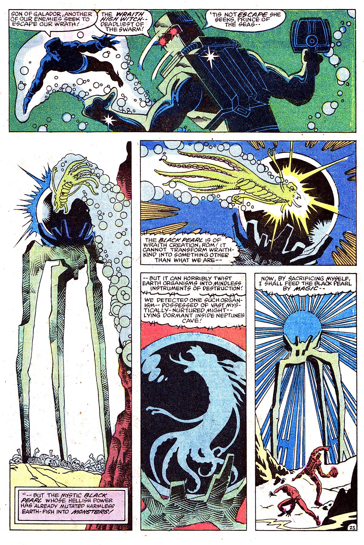 Read online ROM (1979) comic -  Issue #34 - 22