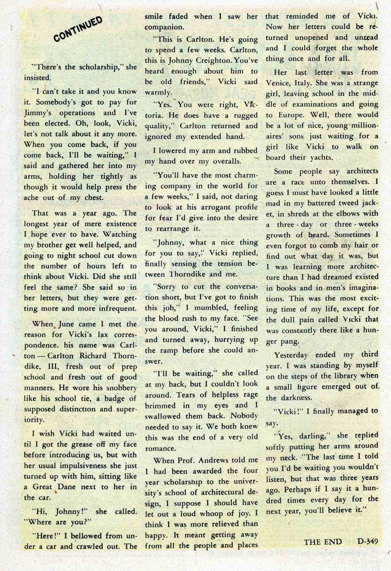 Read online Love Romances comic -  Issue #92 - 26