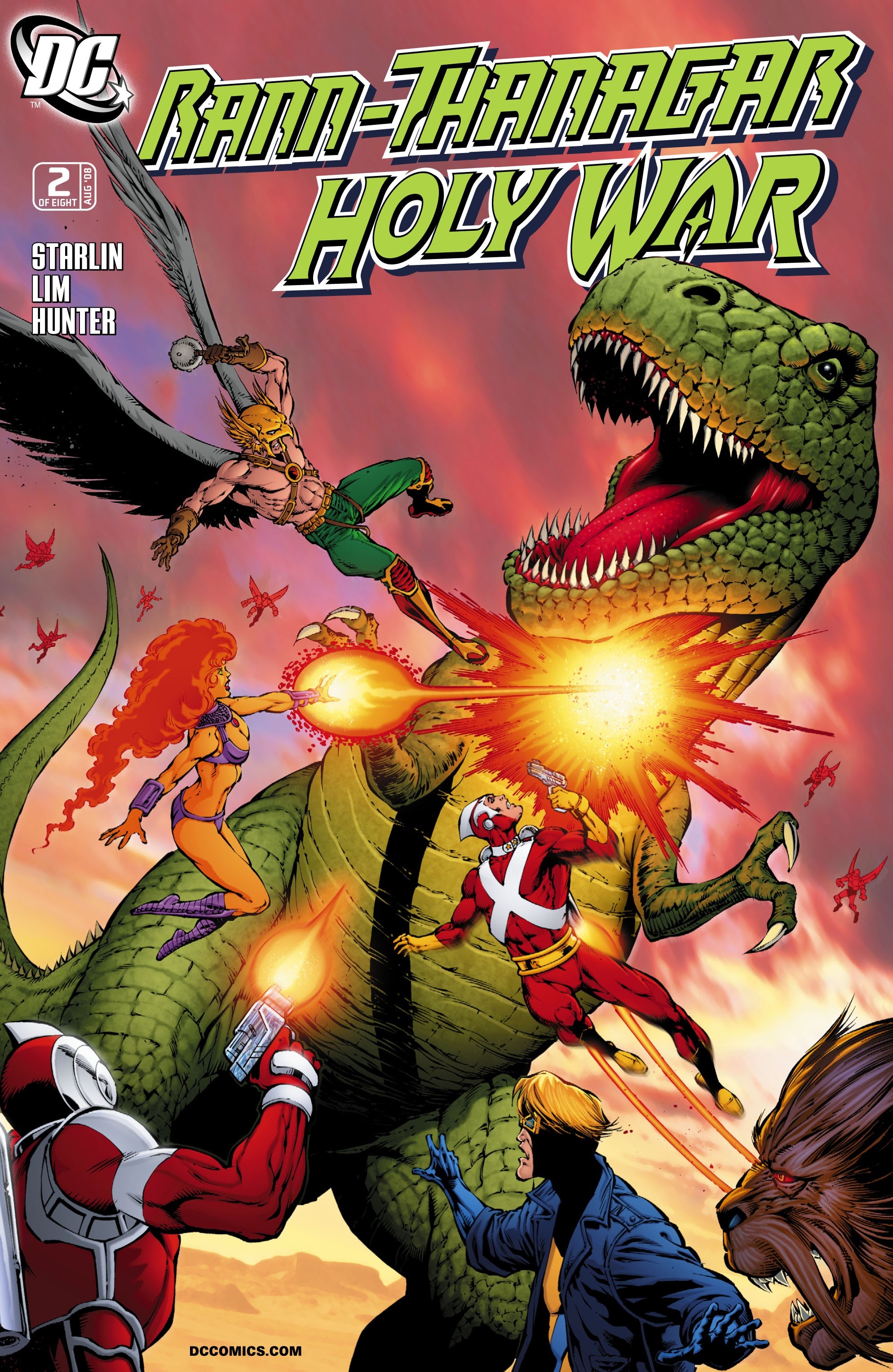 Read online Rann/Thanagar Holy War comic -  Issue #2 - 1