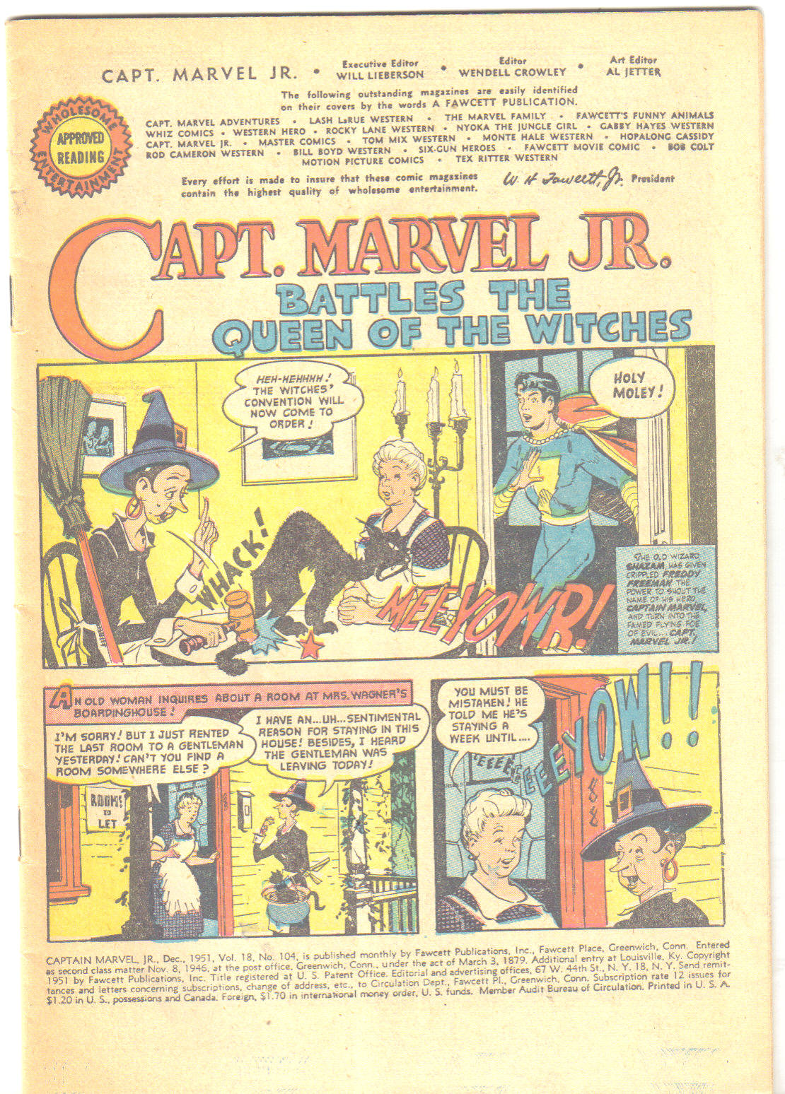 Read online Captain Marvel, Jr. comic -  Issue #104 - 3