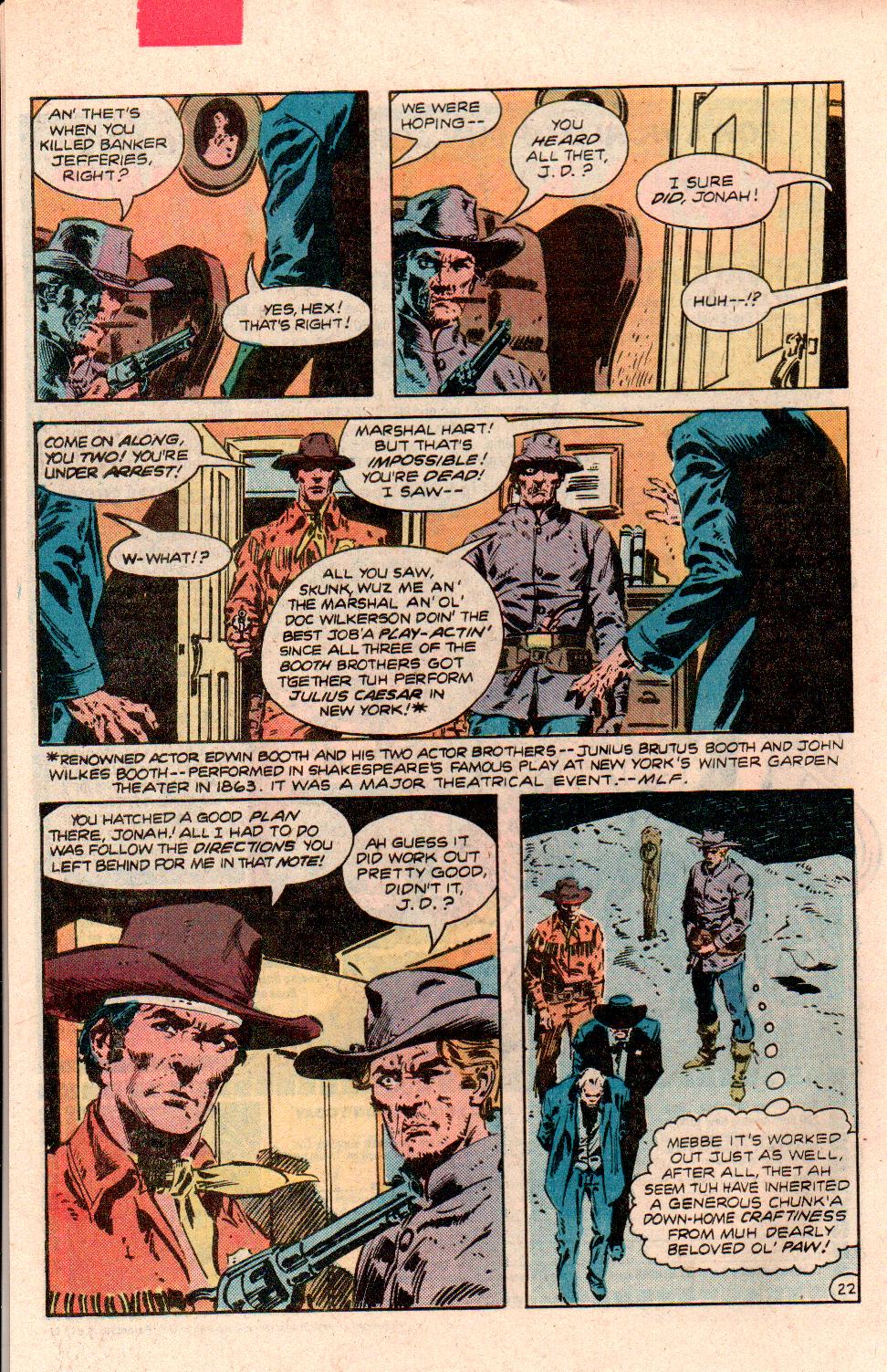 Read online Jonah Hex (1977) comic -  Issue #44 - 30