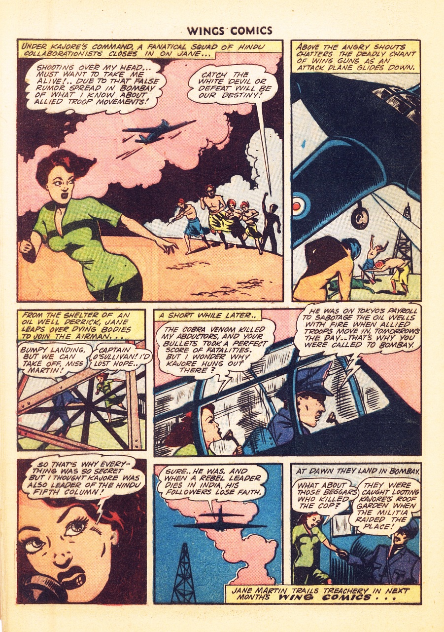 Read online Wings Comics comic -  Issue #34 - 47