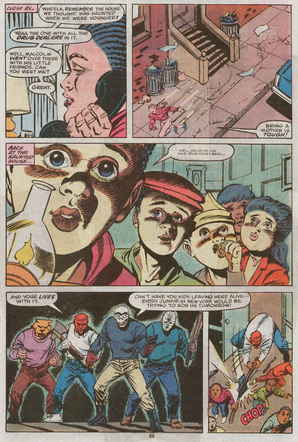 Read online Wolfpack (1988) comic -  Issue #6 - 18