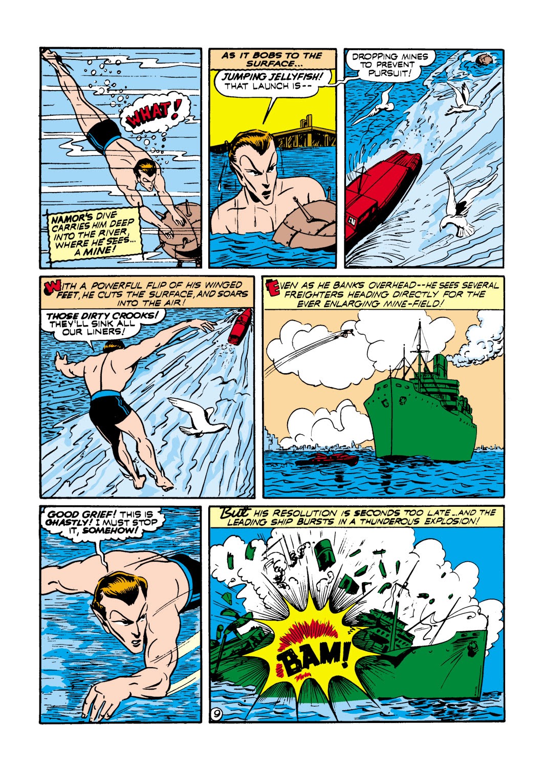 Read online Sub-Mariner Comics comic -  Issue #1 - 32