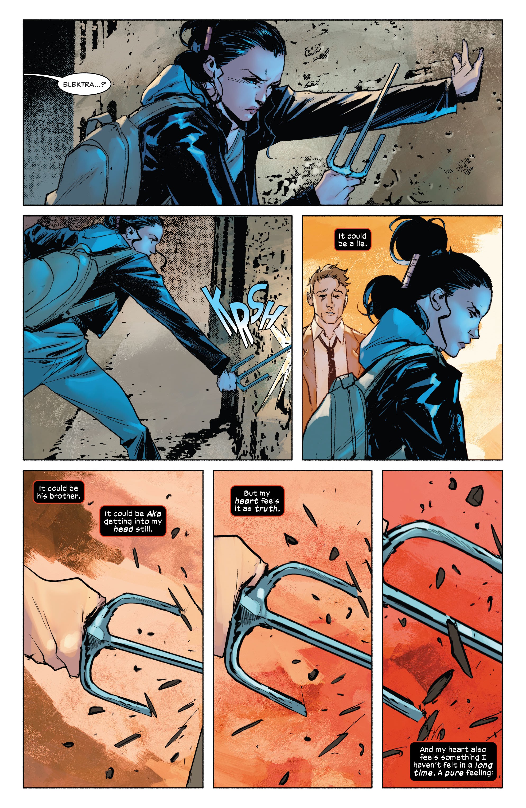 Read online Daredevil: Woman Without Fear comic -  Issue #3 - 19