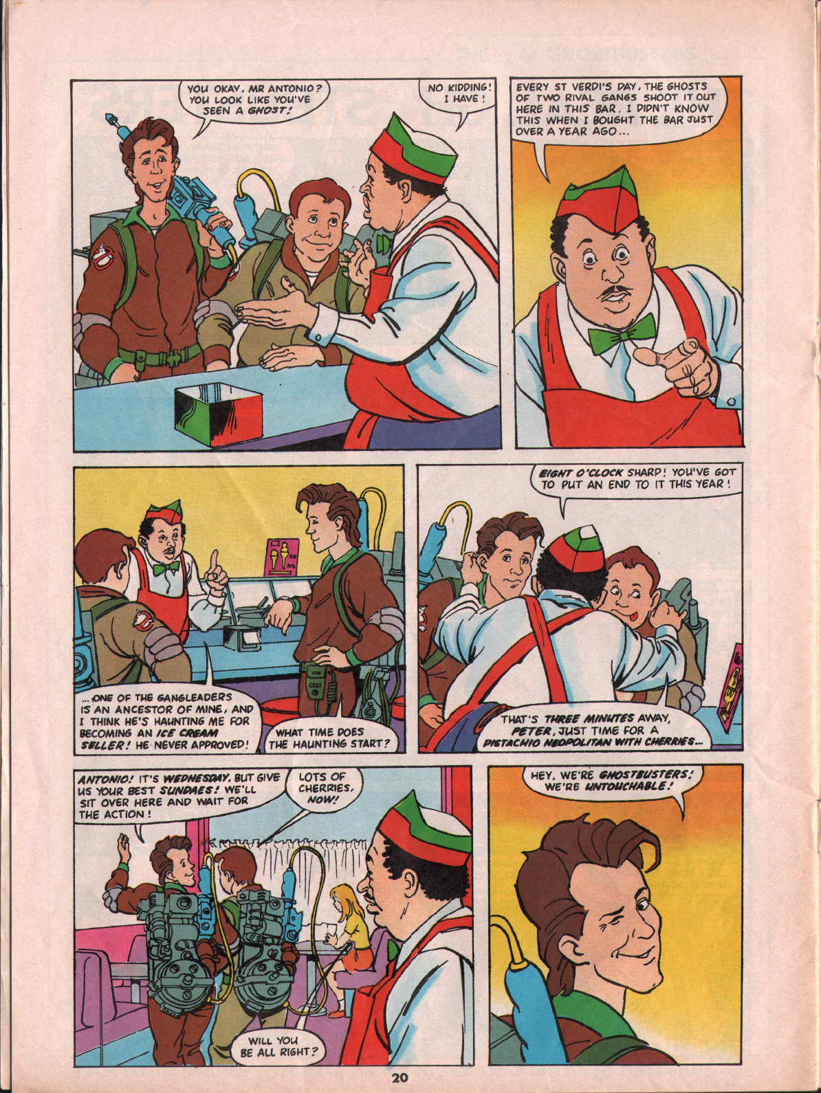 Read online The Real Ghostbusters comic -  Issue #16 - 20