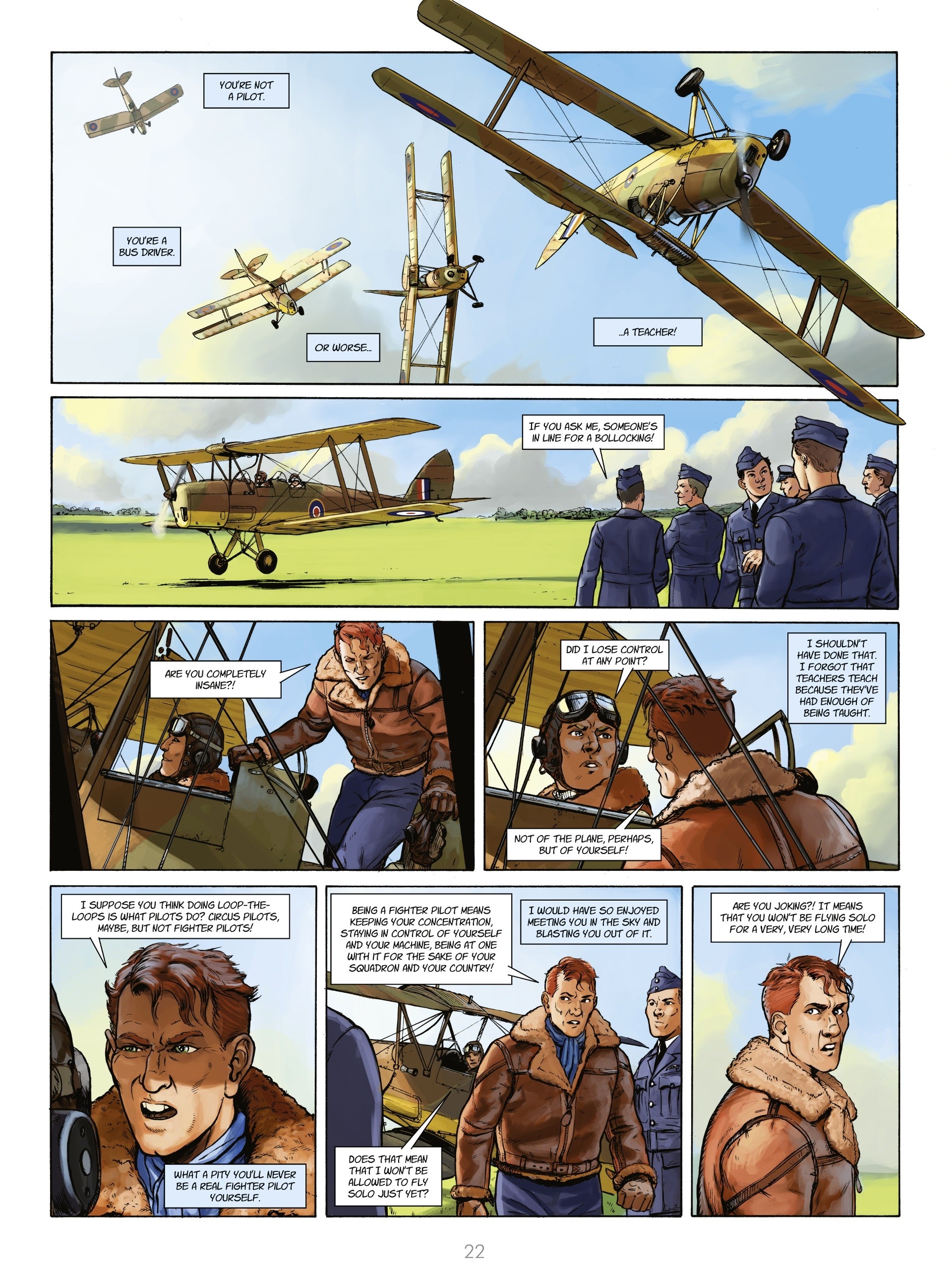 Read online Wings of War Adler comic -  Issue #4 - 24