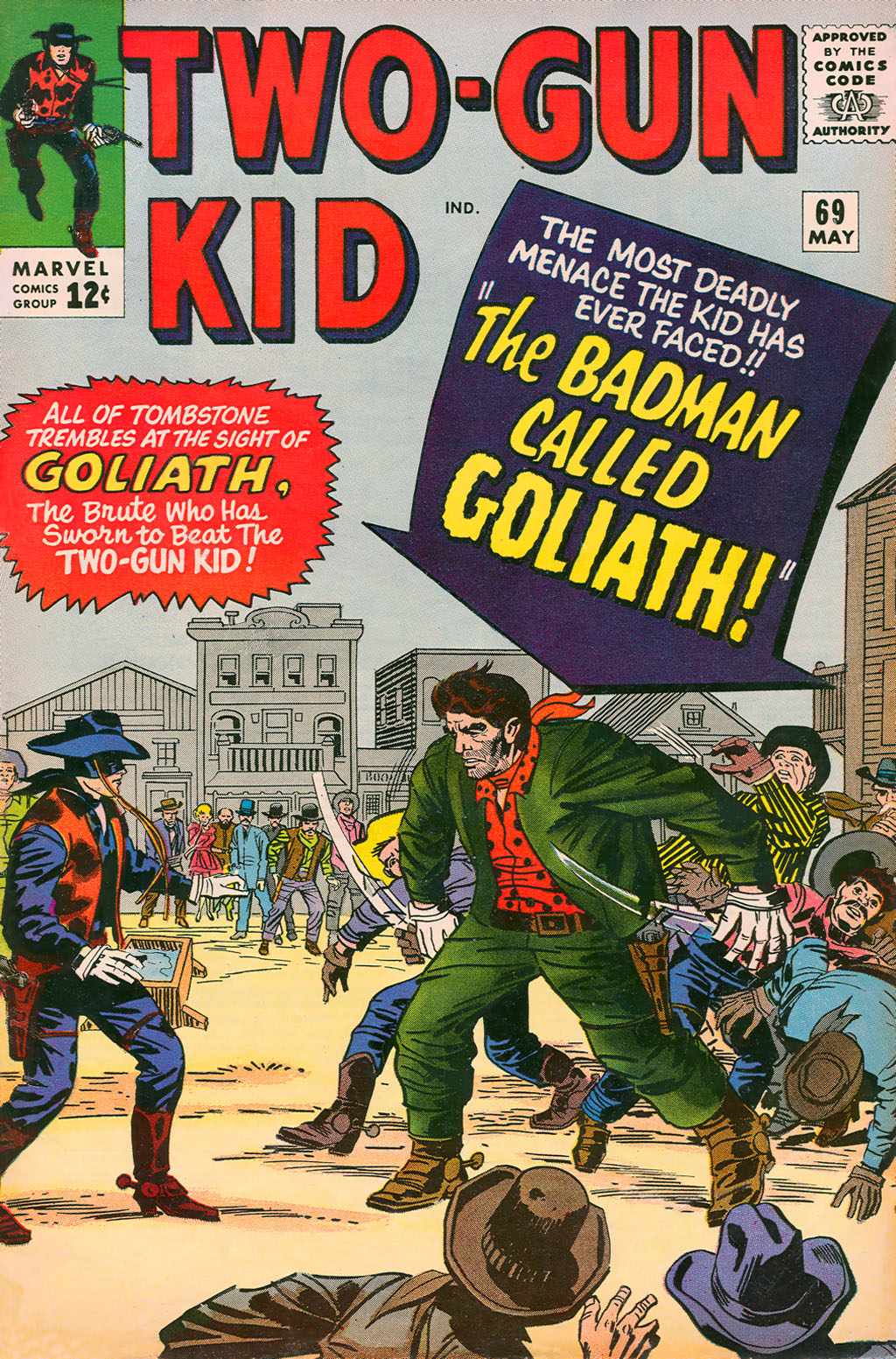 Read online Two-Gun Kid comic -  Issue #69 - 1