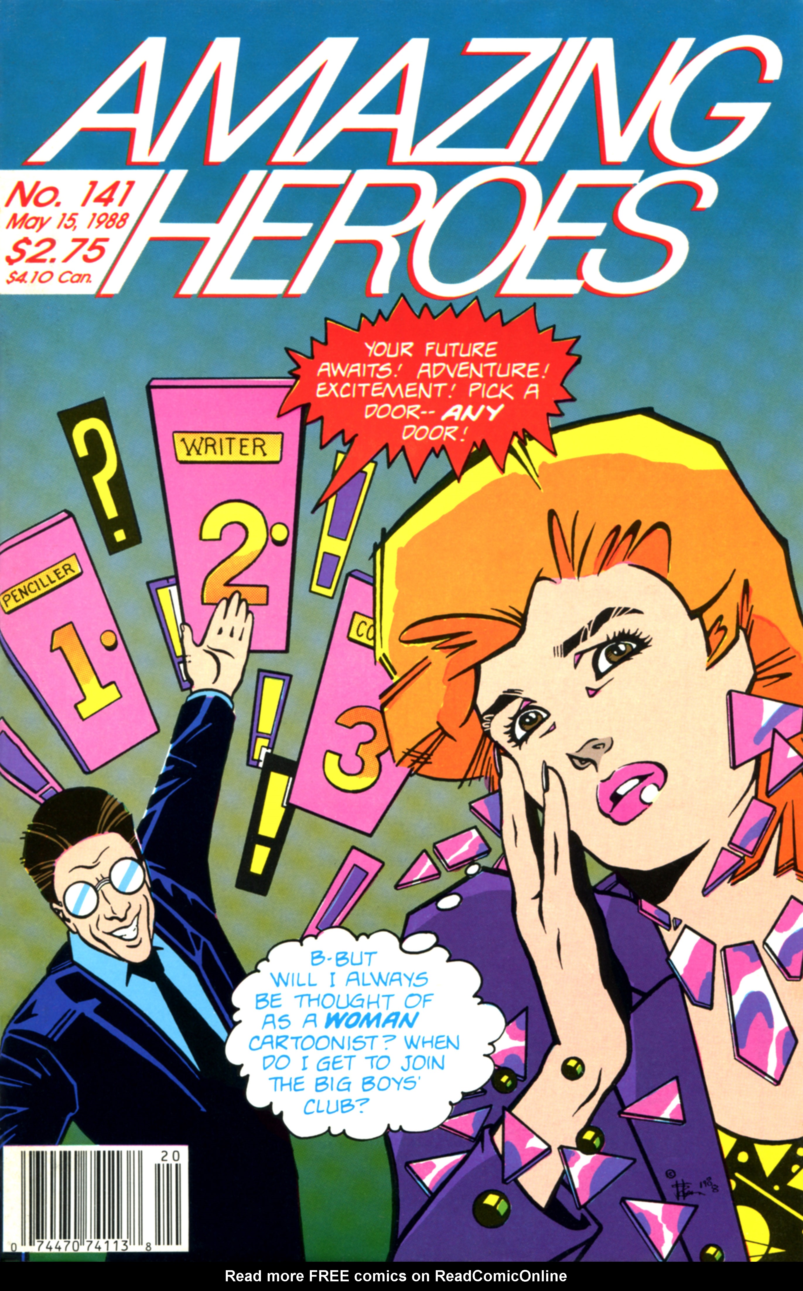 Read online Amazing Heroes comic -  Issue #141 - 1