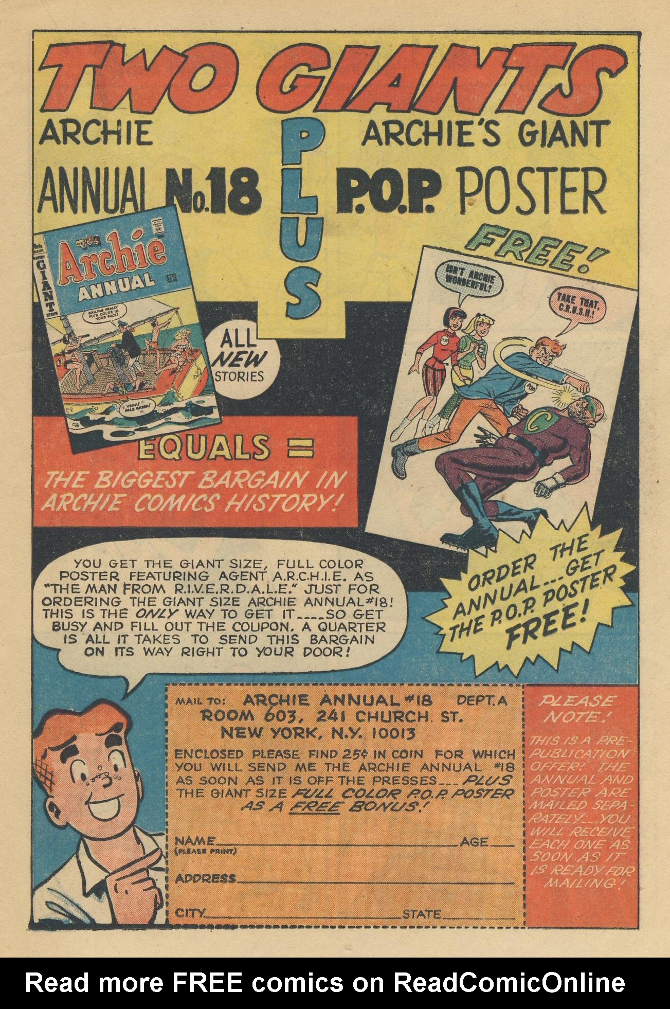 Read online Archie's Joke Book Magazine comic -  Issue #101 - 19