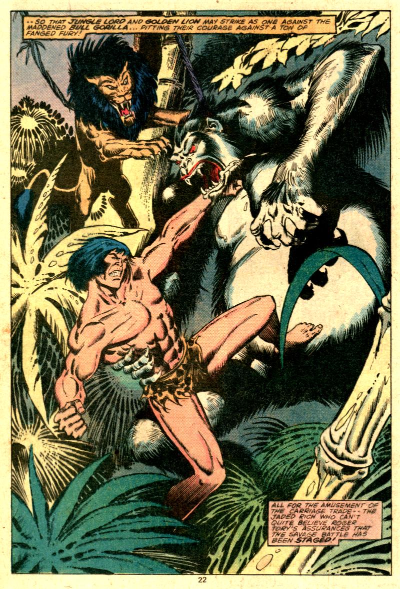 Read online Tarzan (1977) comic -  Issue #27 - 13