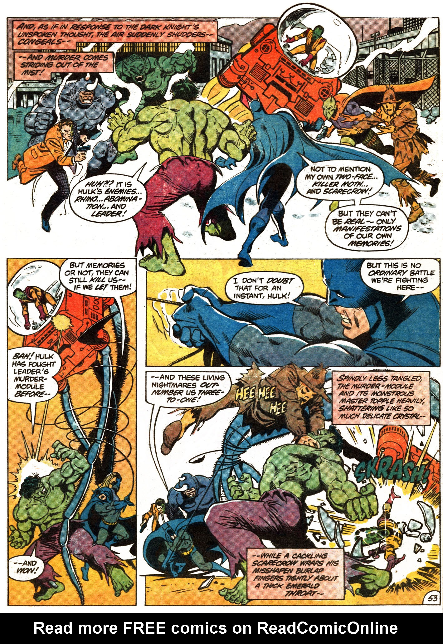 Read online Batman vs. The Incredible Hulk comic -  Issue # Full - 55
