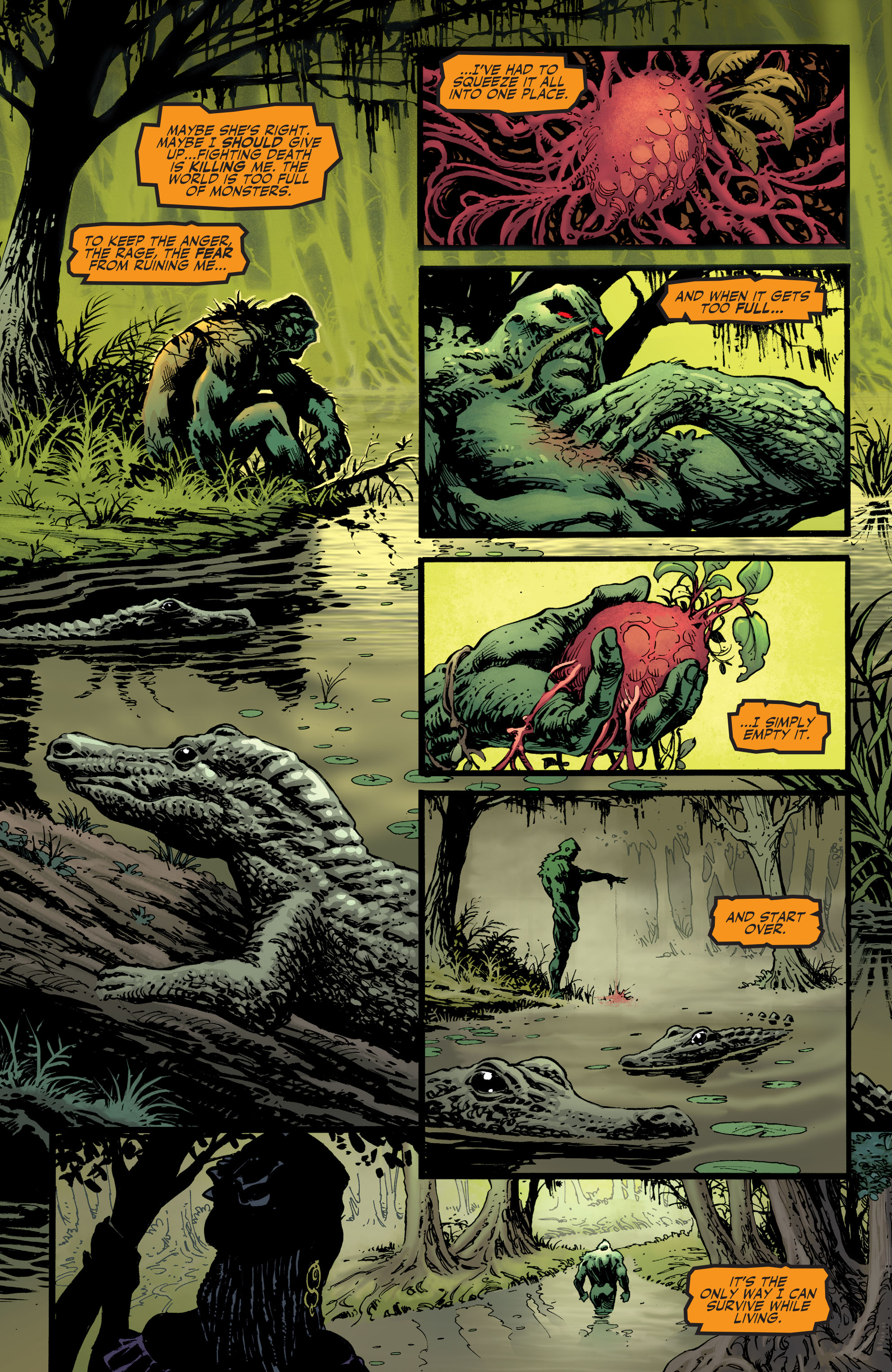 Read online Swamp Thing: New Roots comic -  Issue #1 - 8