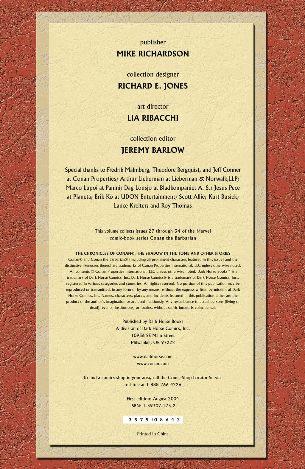 Read online The Chronicles of Conan comic -  Issue # TPB 5 (Part 1) - 5