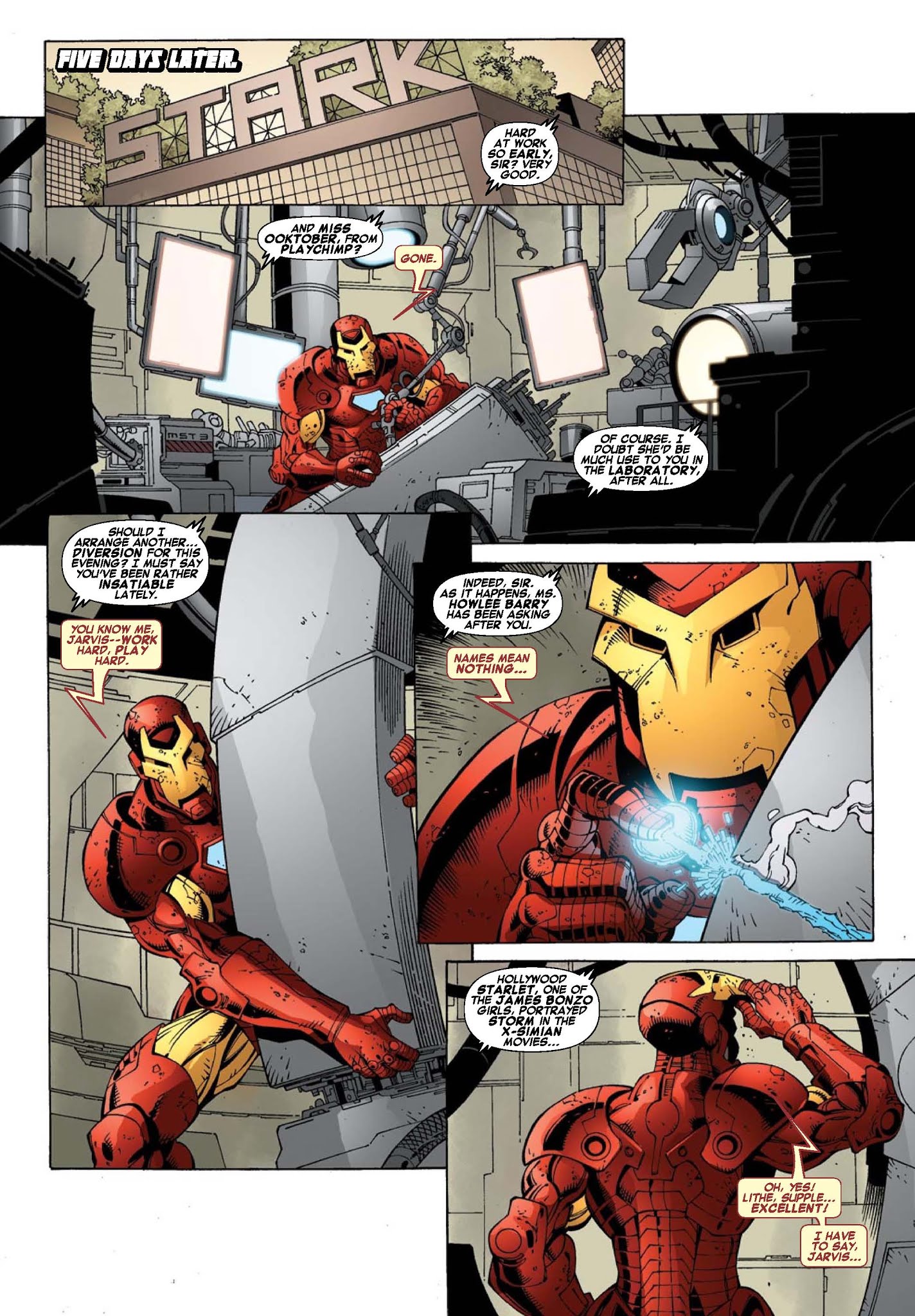 Read online Marvel Apes: Prime Eight comic -  Issue #3 - 9