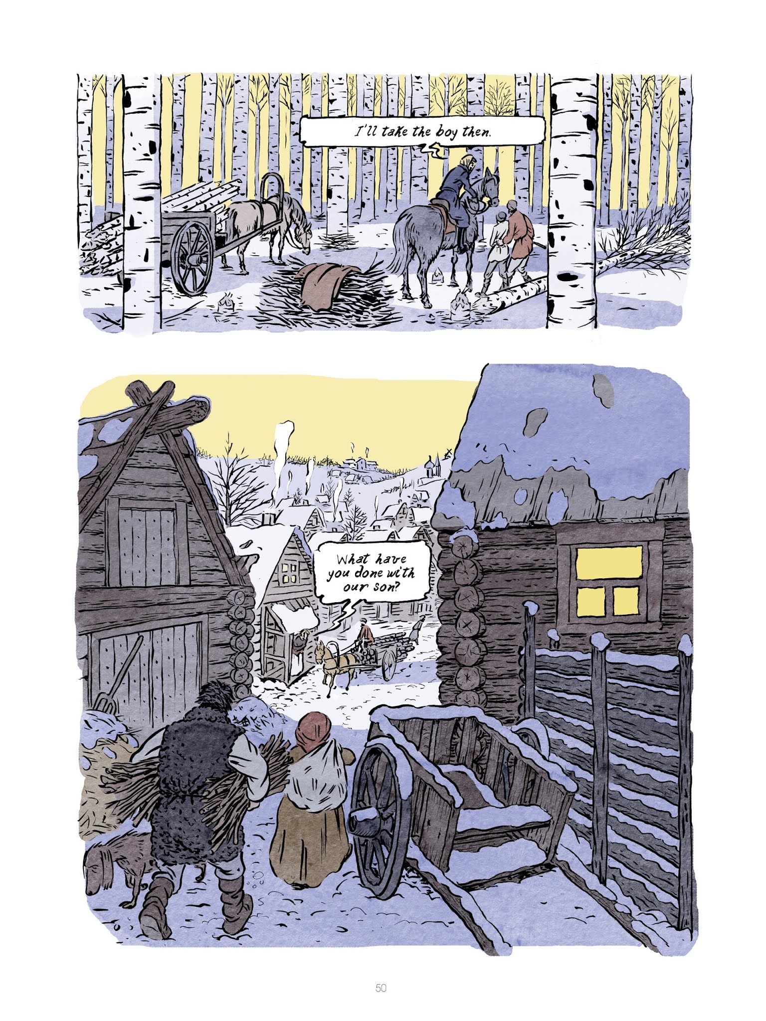 Read online How Much Land Does A Man Need? comic -  Issue # TPB - 48