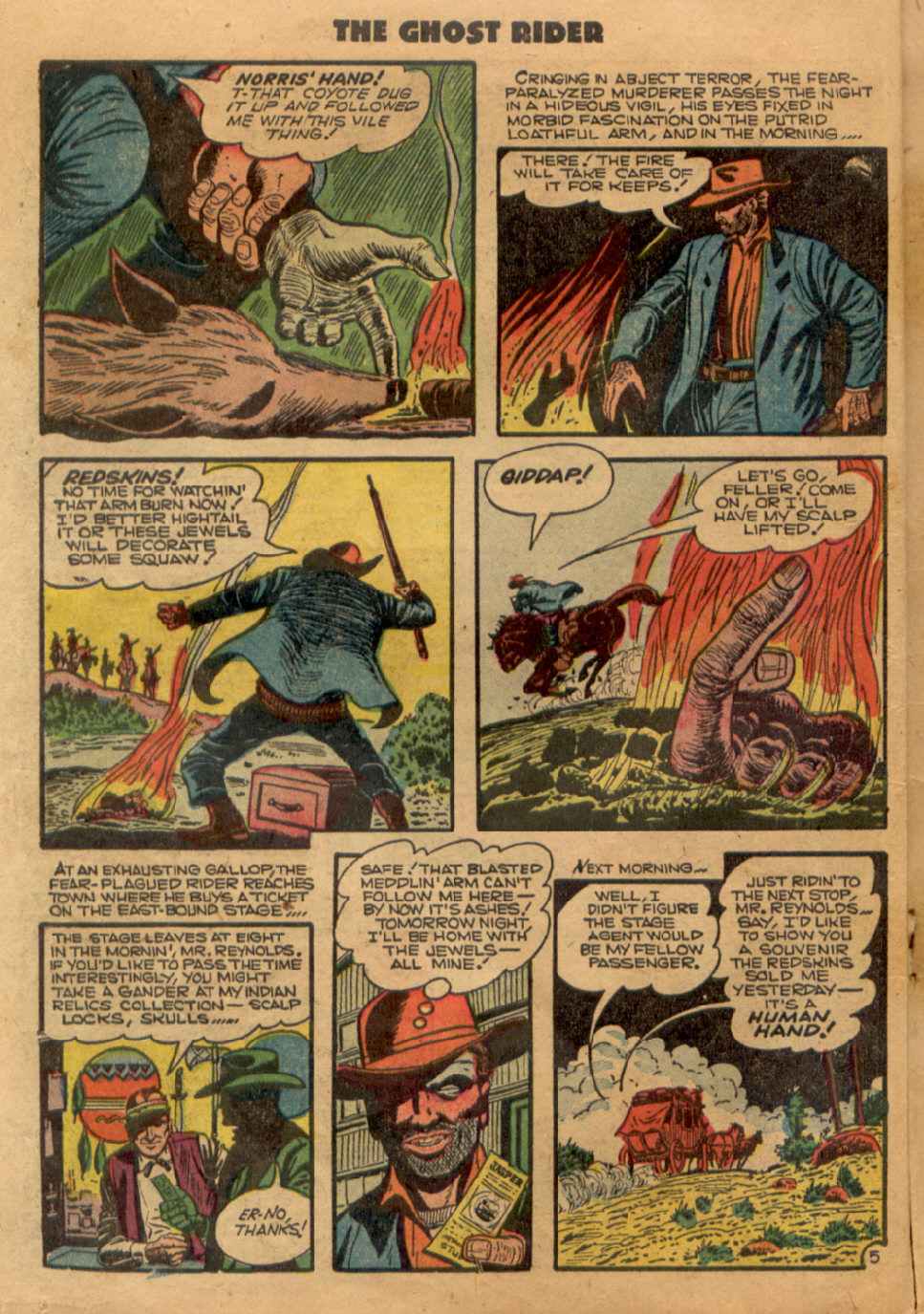 Read online The Ghost Rider (1950) comic -  Issue #11 - 14