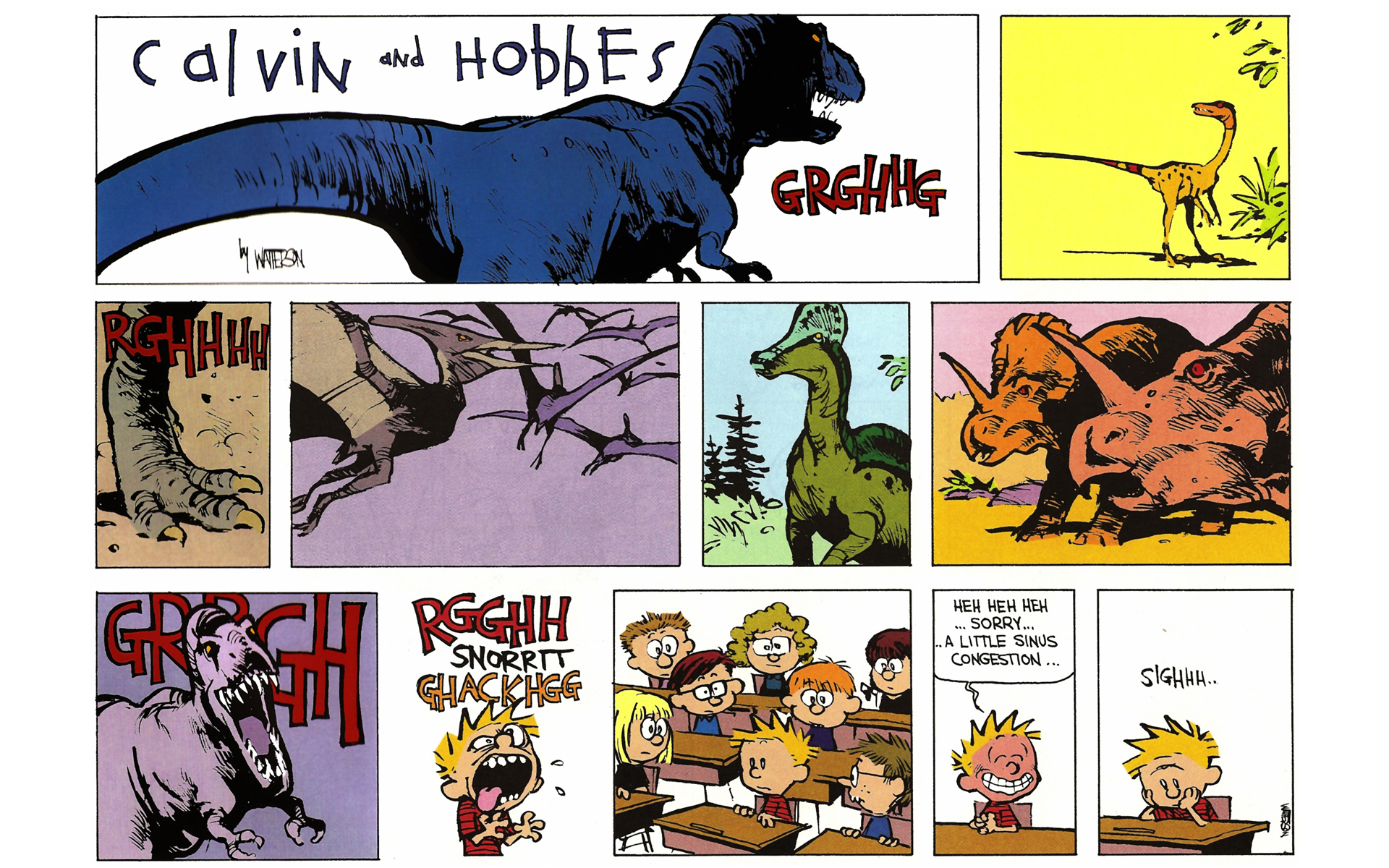 Read online Calvin and Hobbes comic -  Issue #7 - 169