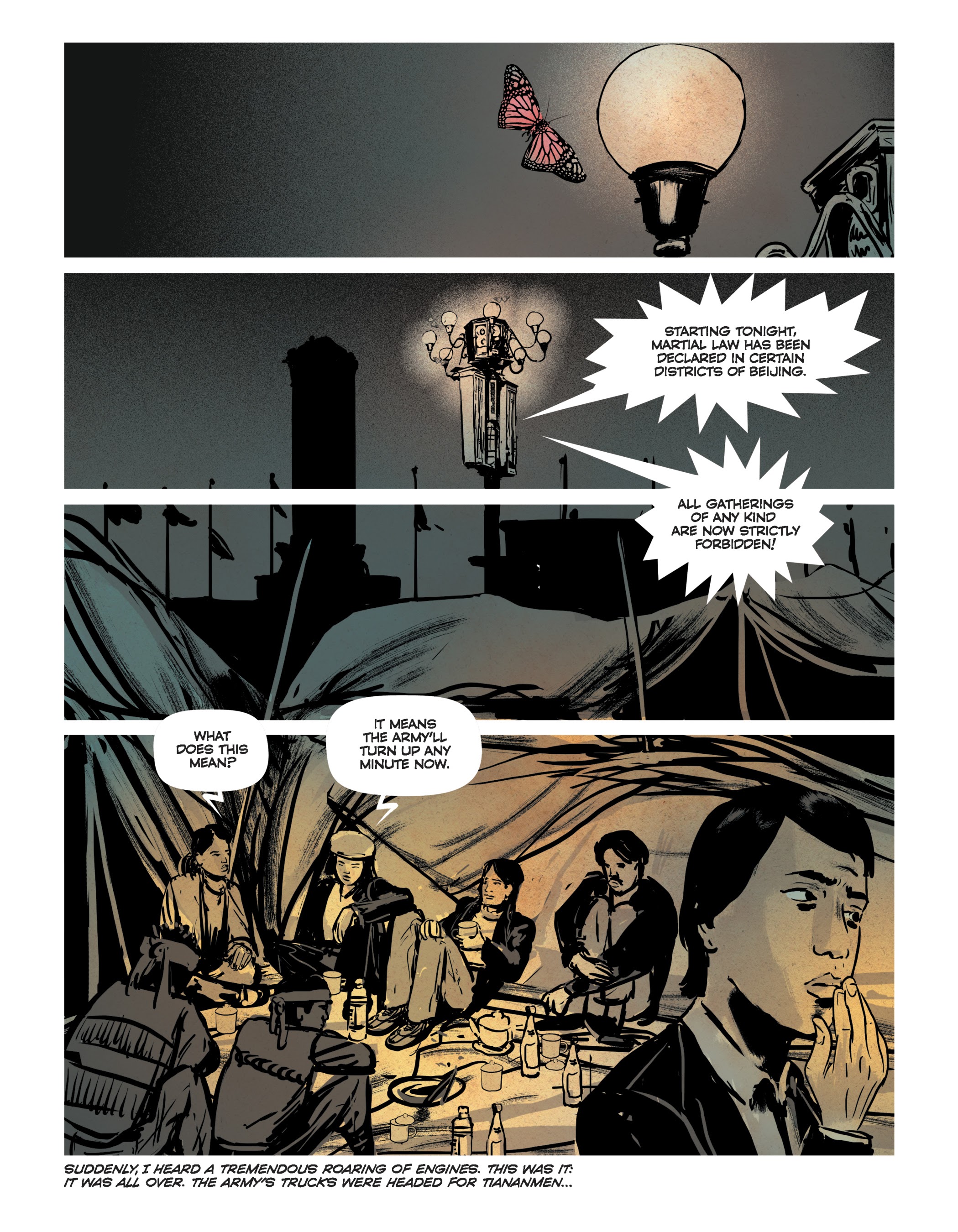 Read online Tiananmen 1989: Our Shattered Hopes comic -  Issue # TPB - 71